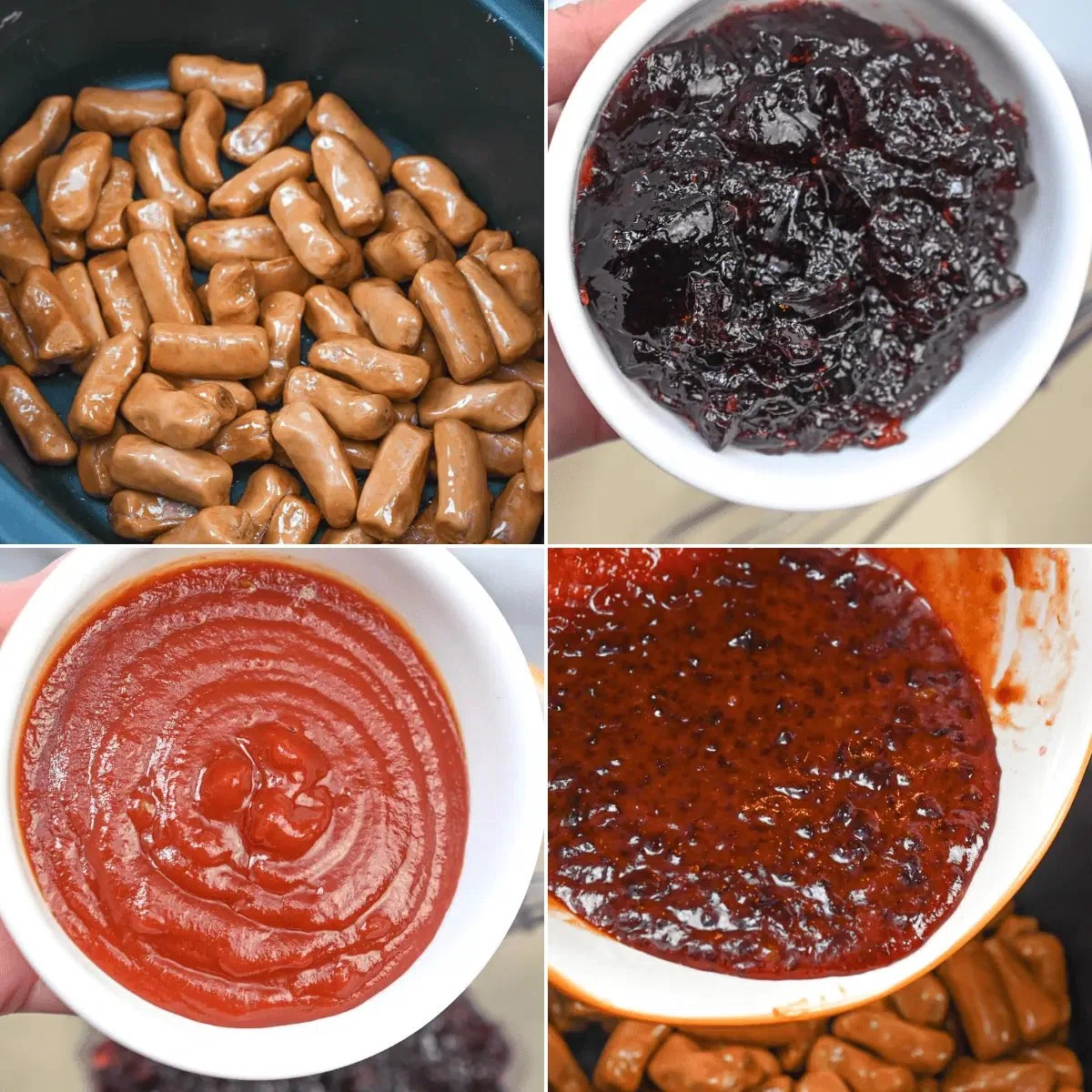 Slow Cooker Cocktail Sausages
