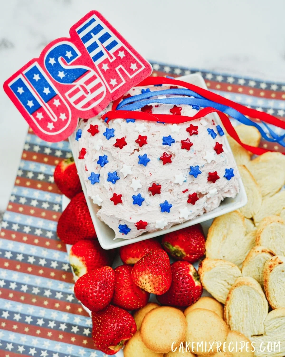 Patriotic Dunkaroo Dip