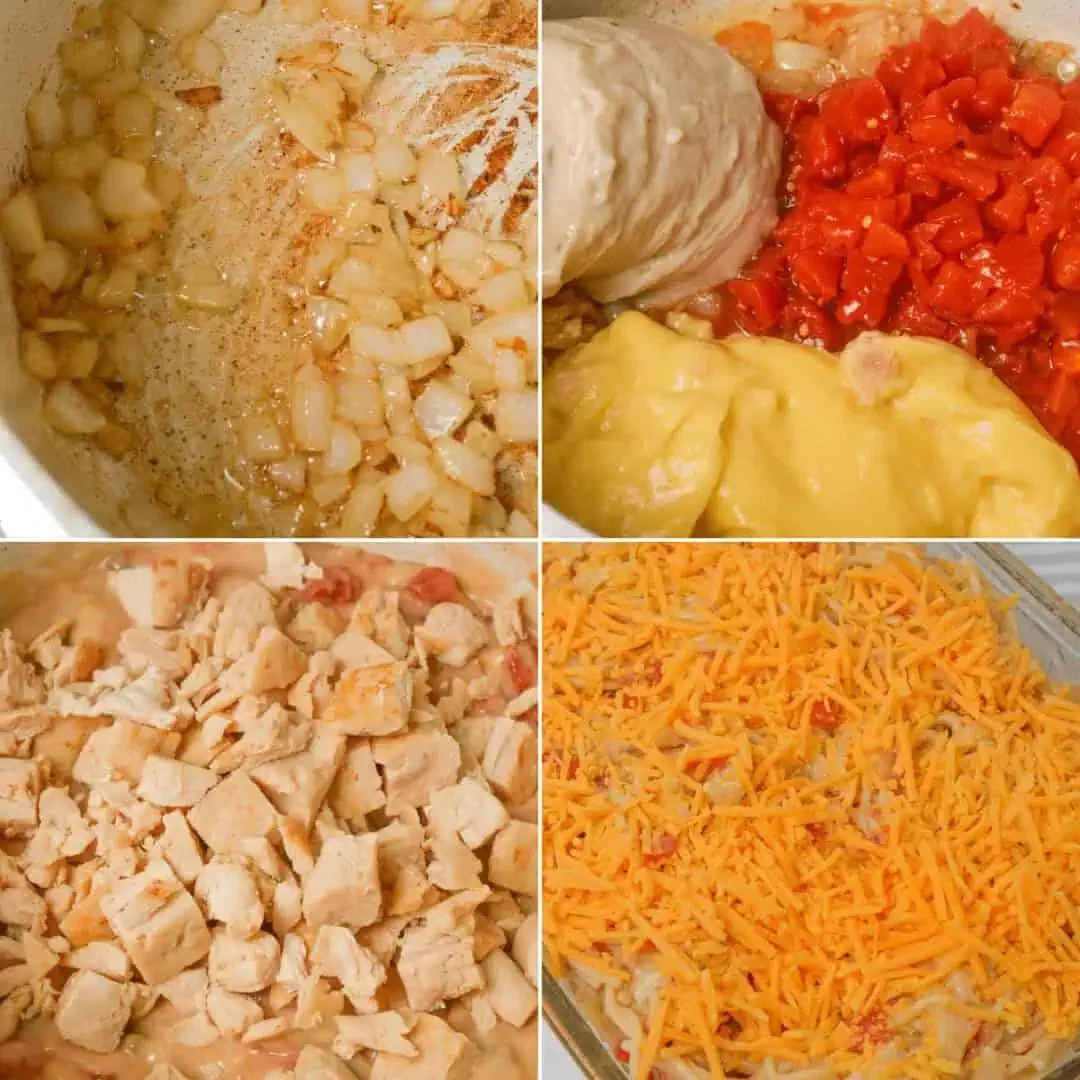 Rotel Chicken Spaghetti