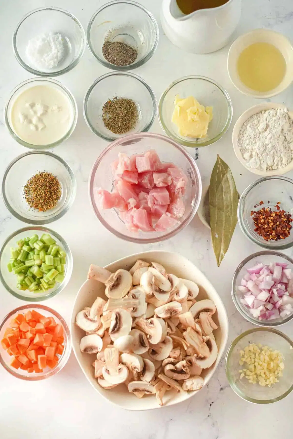 Creamy Chicken Mushroom Soup