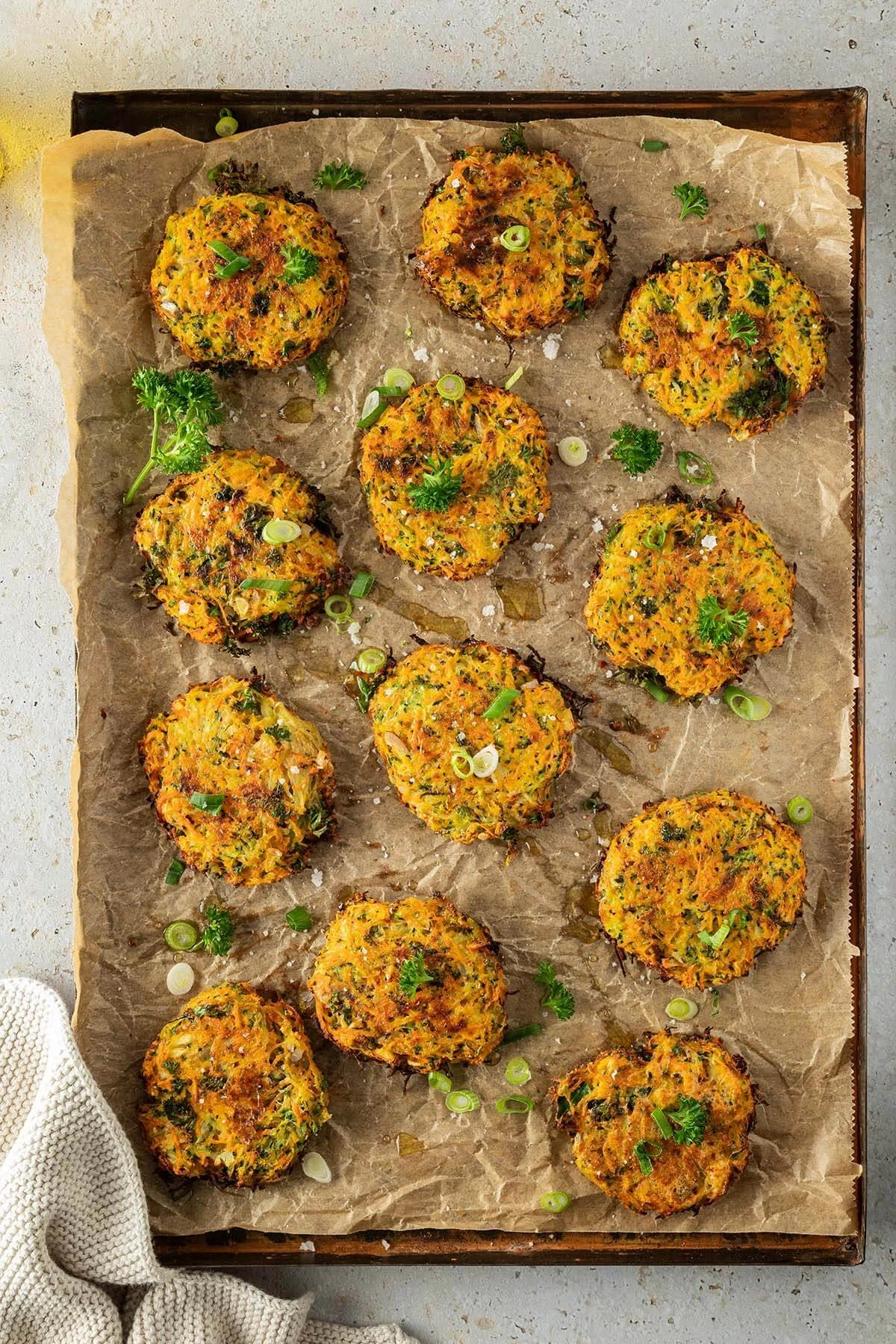 Baked Crispy Vegetable Rösti