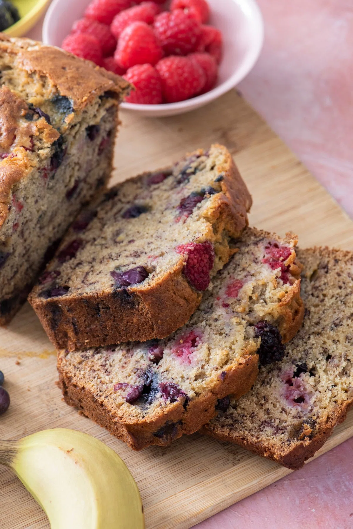 Banana Berry Bread