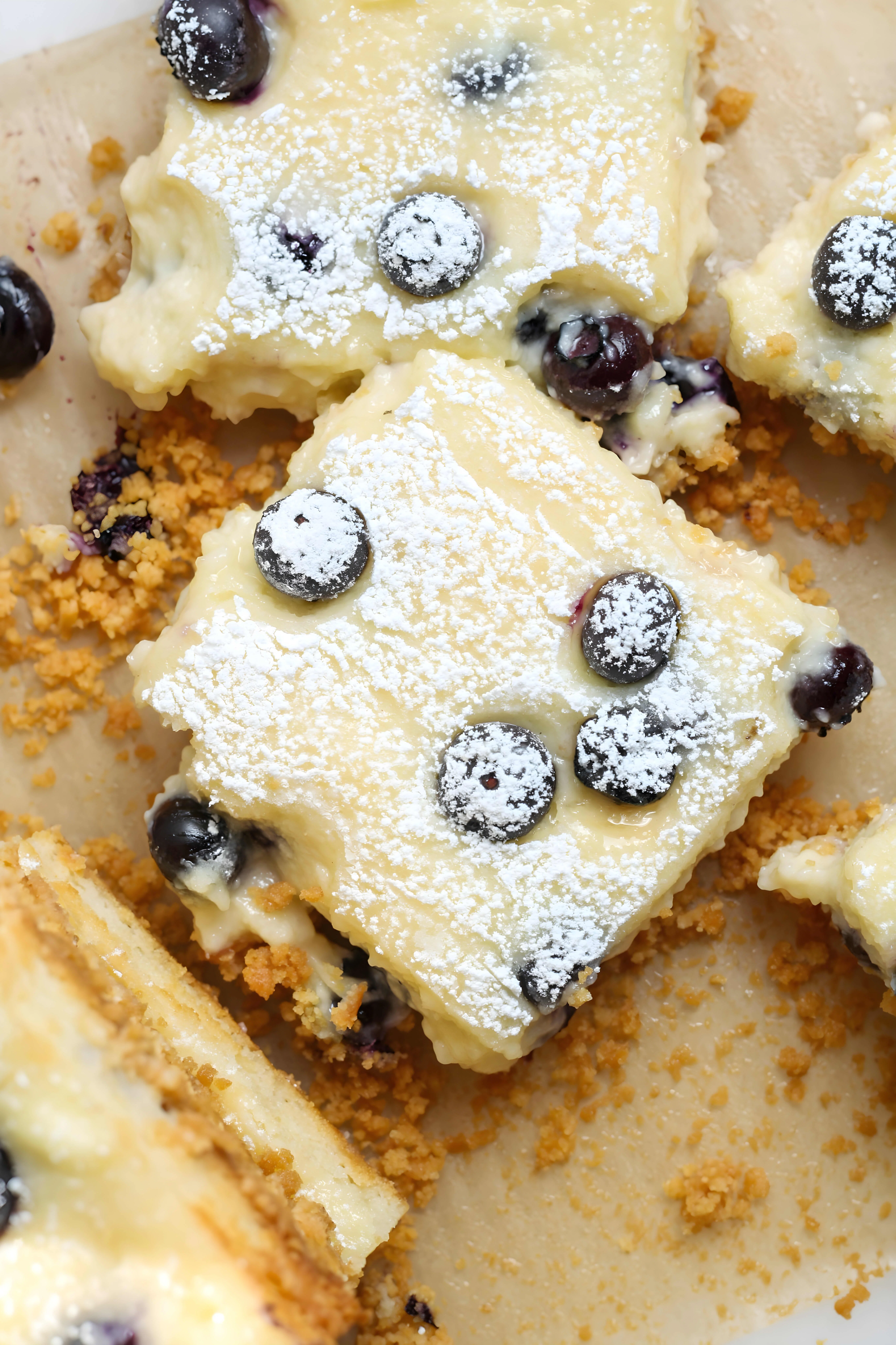 Blueberry Cheesecake Bars