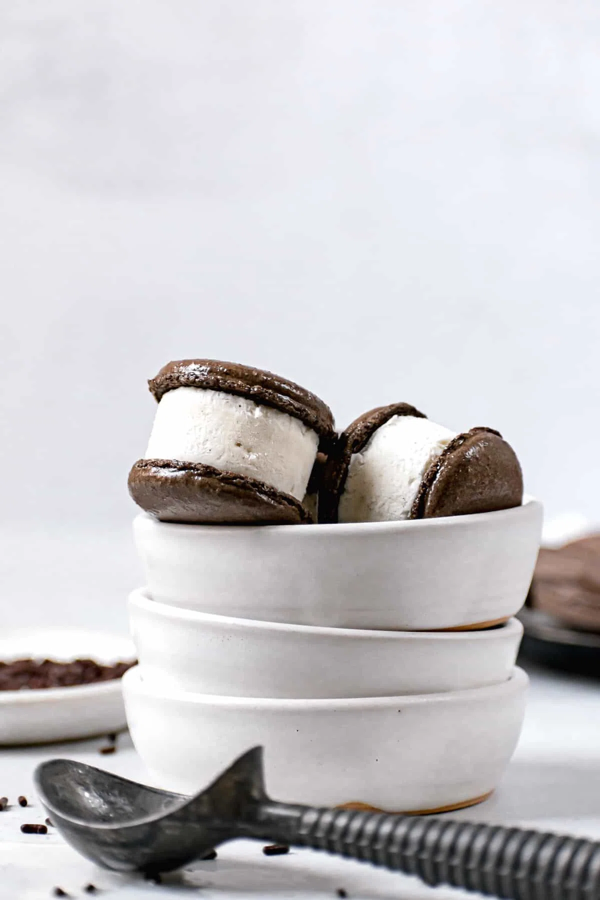 Macaron Ice Cream Sandwiches