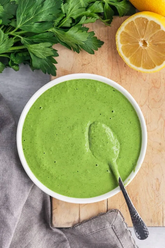Lemon Herb Tahini Sauce 