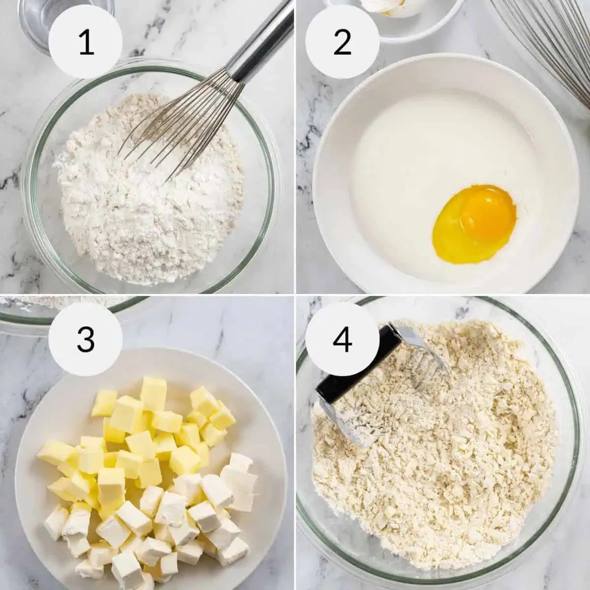 Everything Cream Cheese Scones