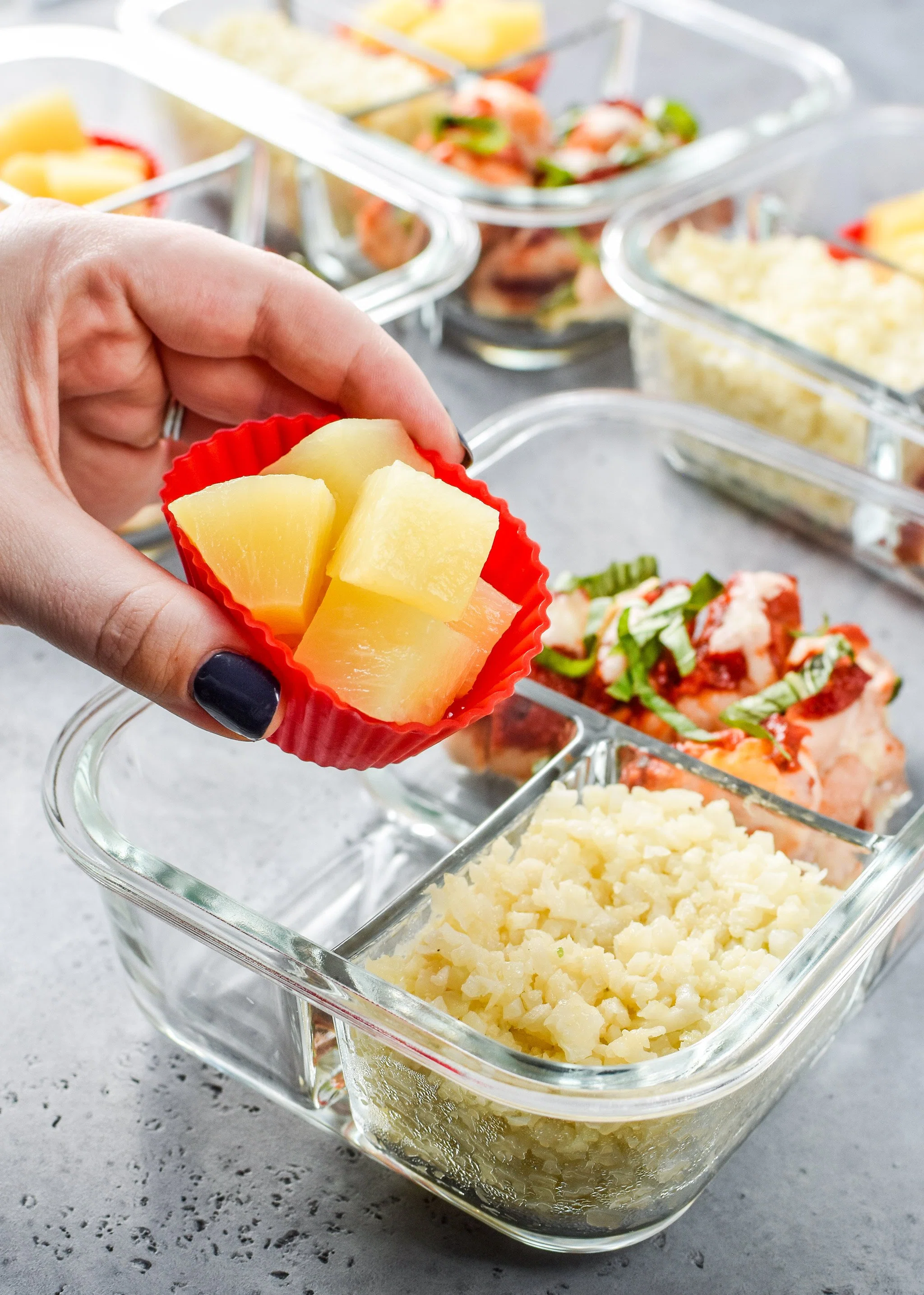 Pizza Chicken Roll Ups Meal Prep