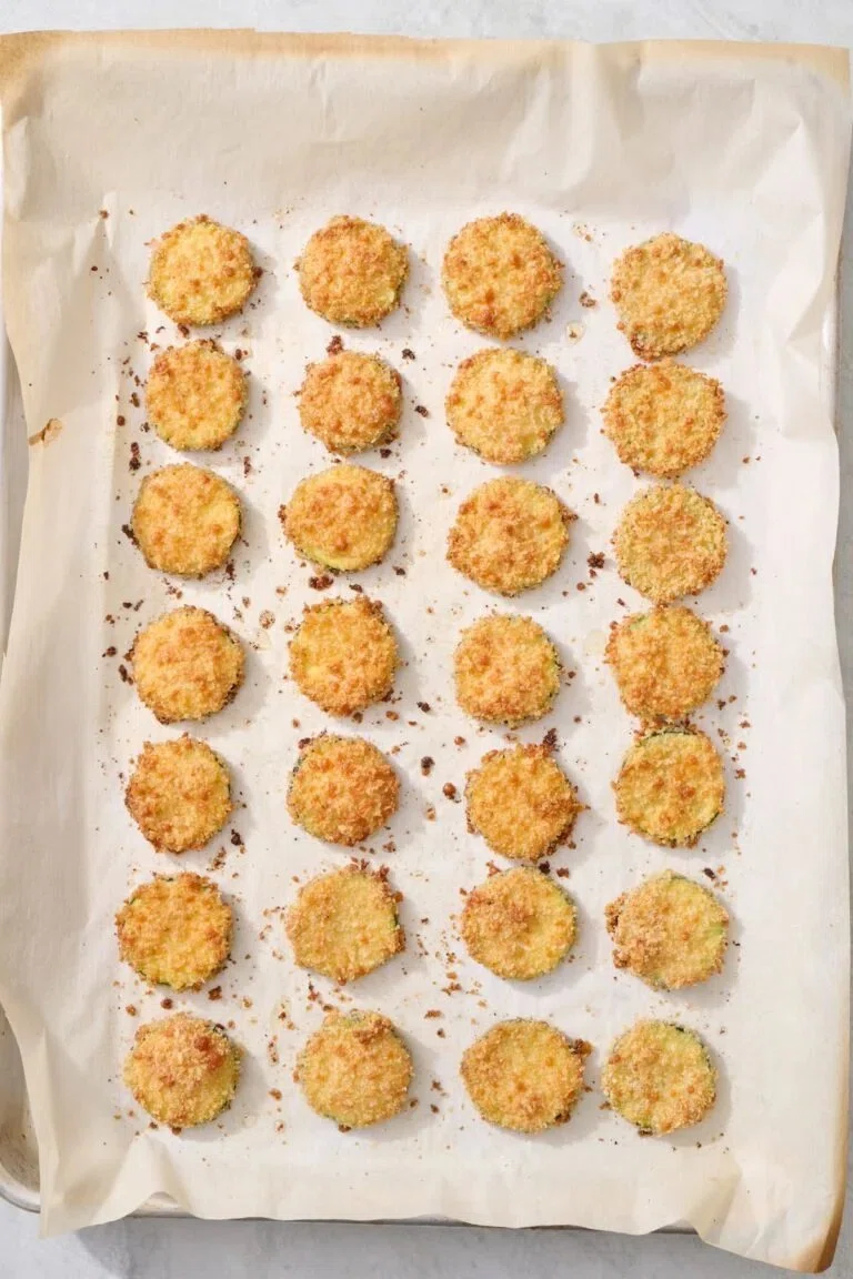Baked Zucchini Slices