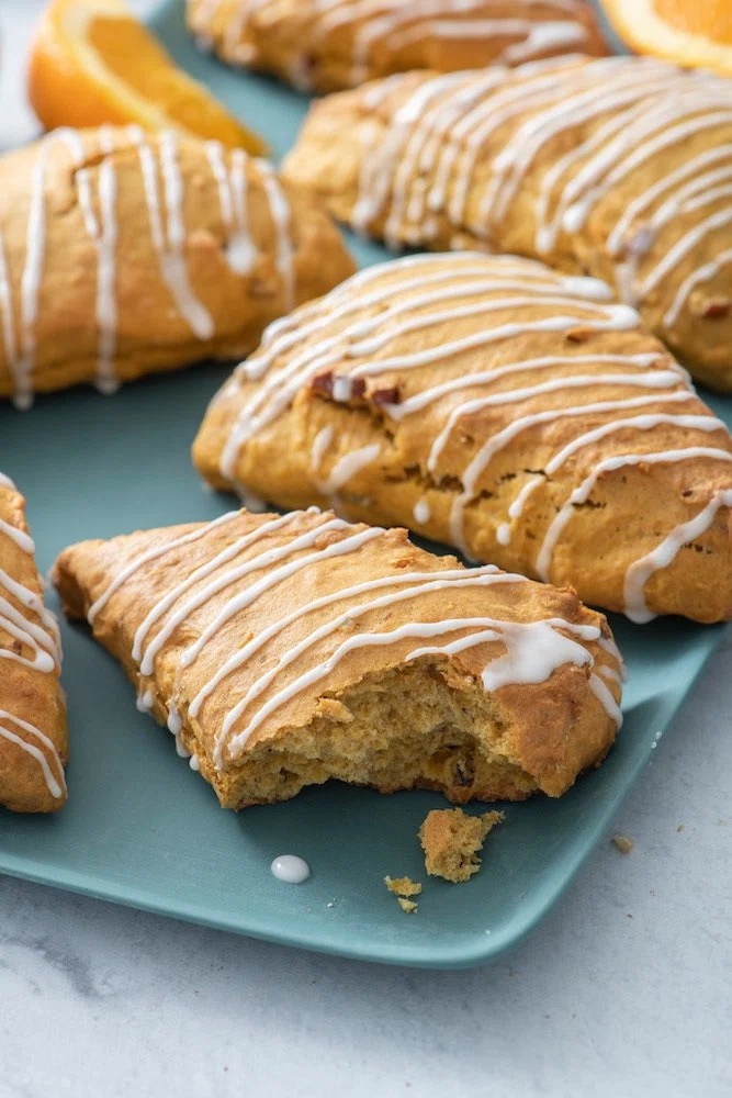 Pumpkin Pecan Scones