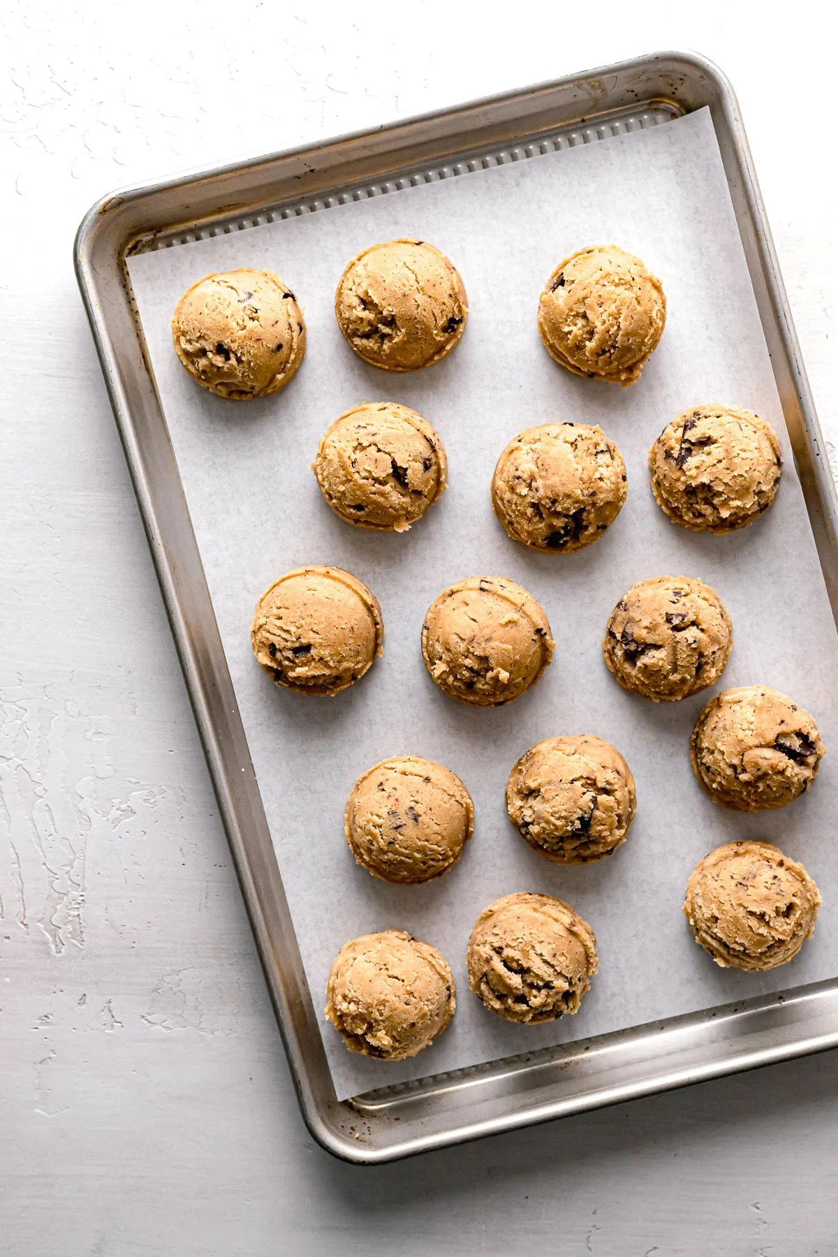 Pan-Banging Chocolate Chip Peanut Butter Cookies
