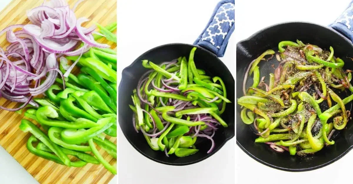 Sauteed Peppers and Onions
