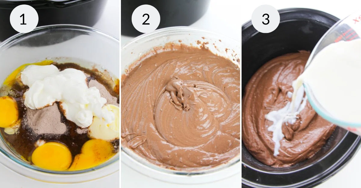 Chocolate Lava Cake in a Crock Pot