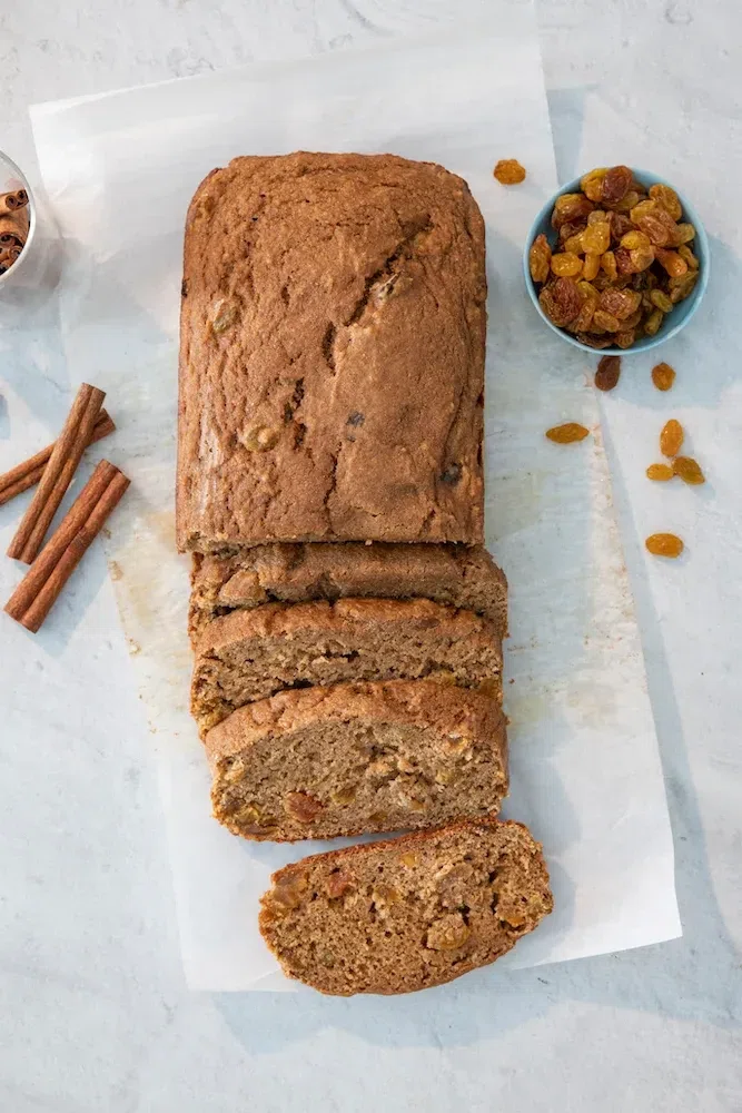 Cinnamon Raisin Quick Bread