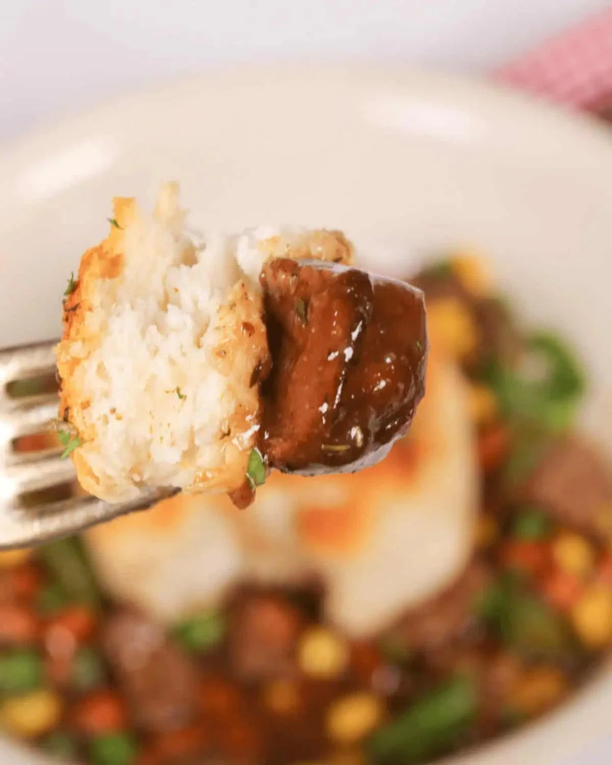 Skillet Beef Pot Pie