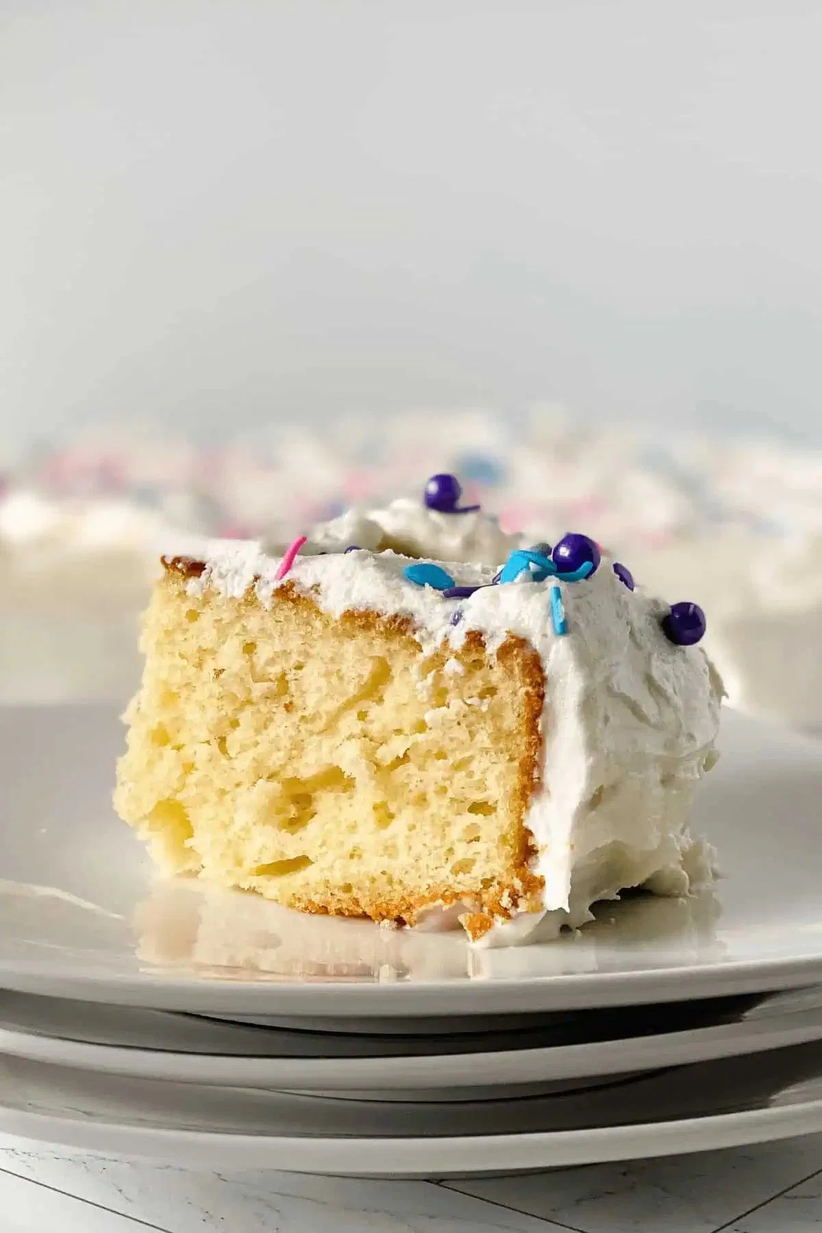 Homemade Vanilla Sheet Cake