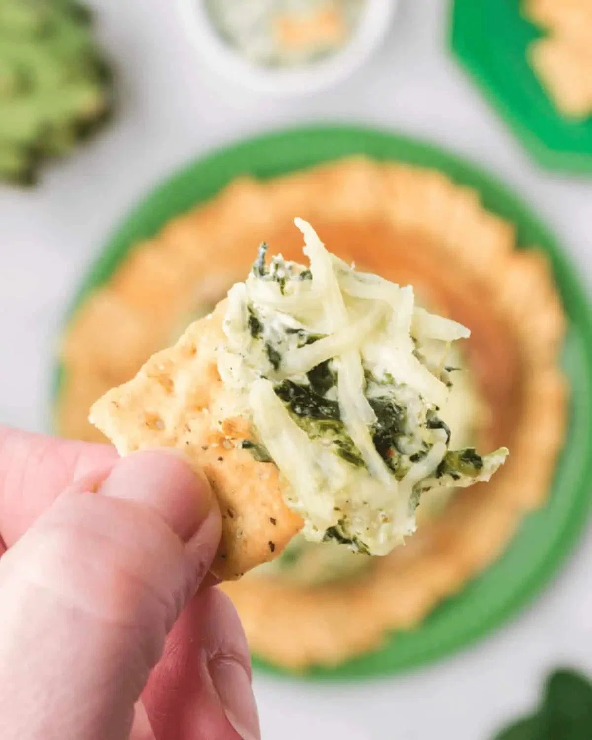 Spinach and Artichoke Dip without Mayo