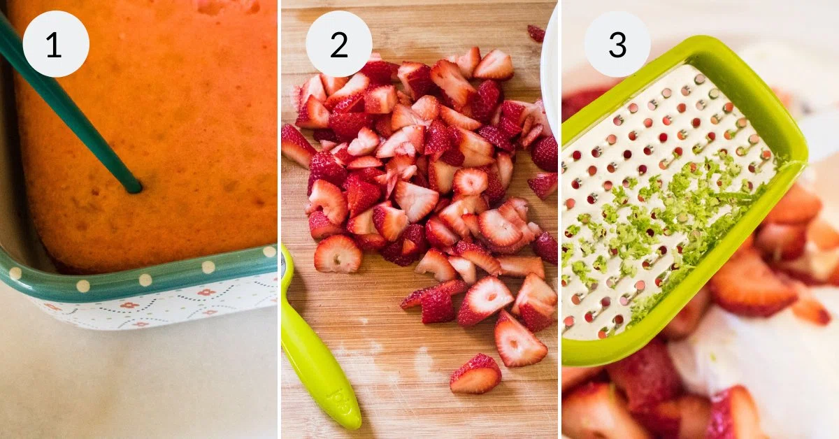 Strawberry Margarita Cake