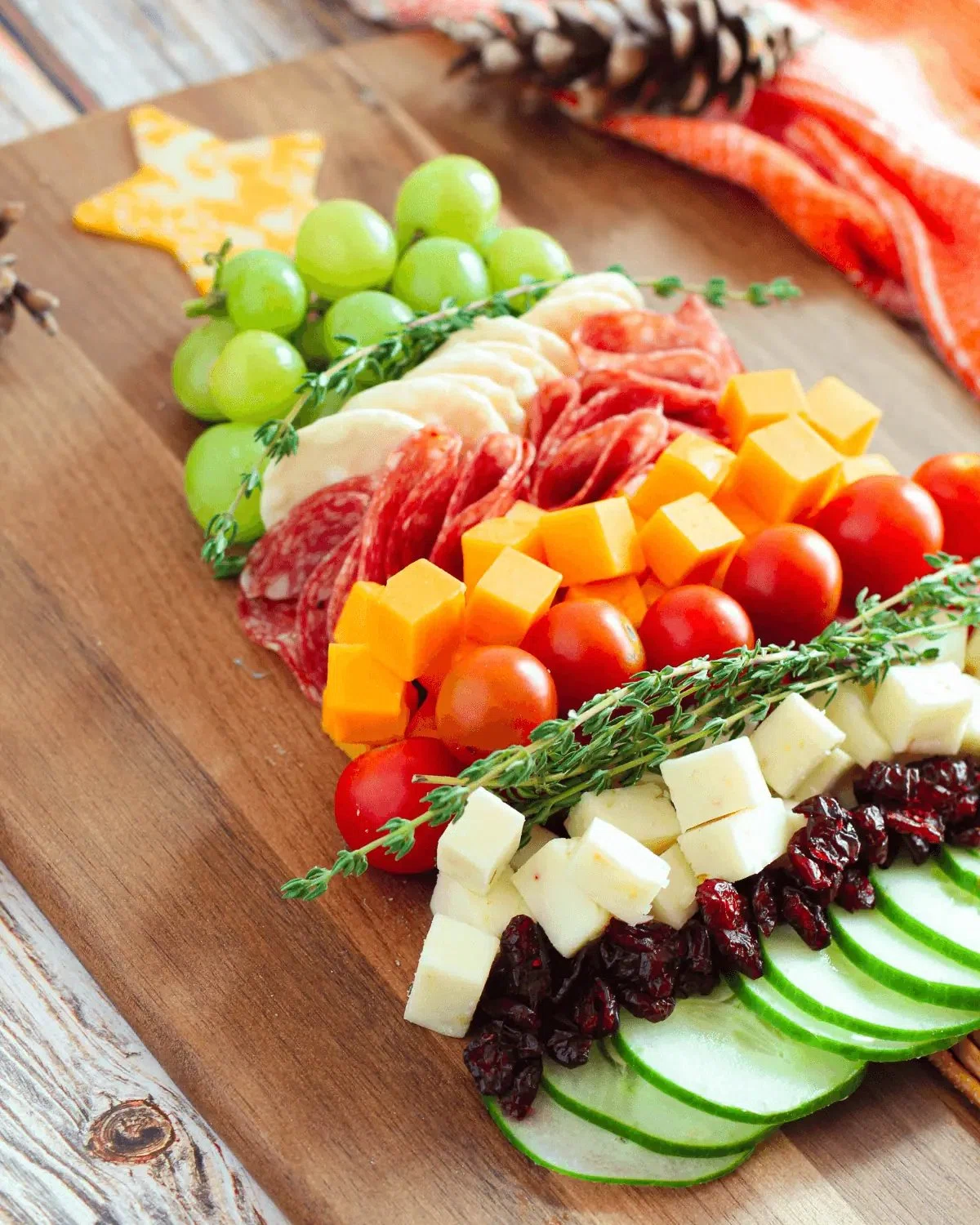 Christmas Tree Charcuterie Board