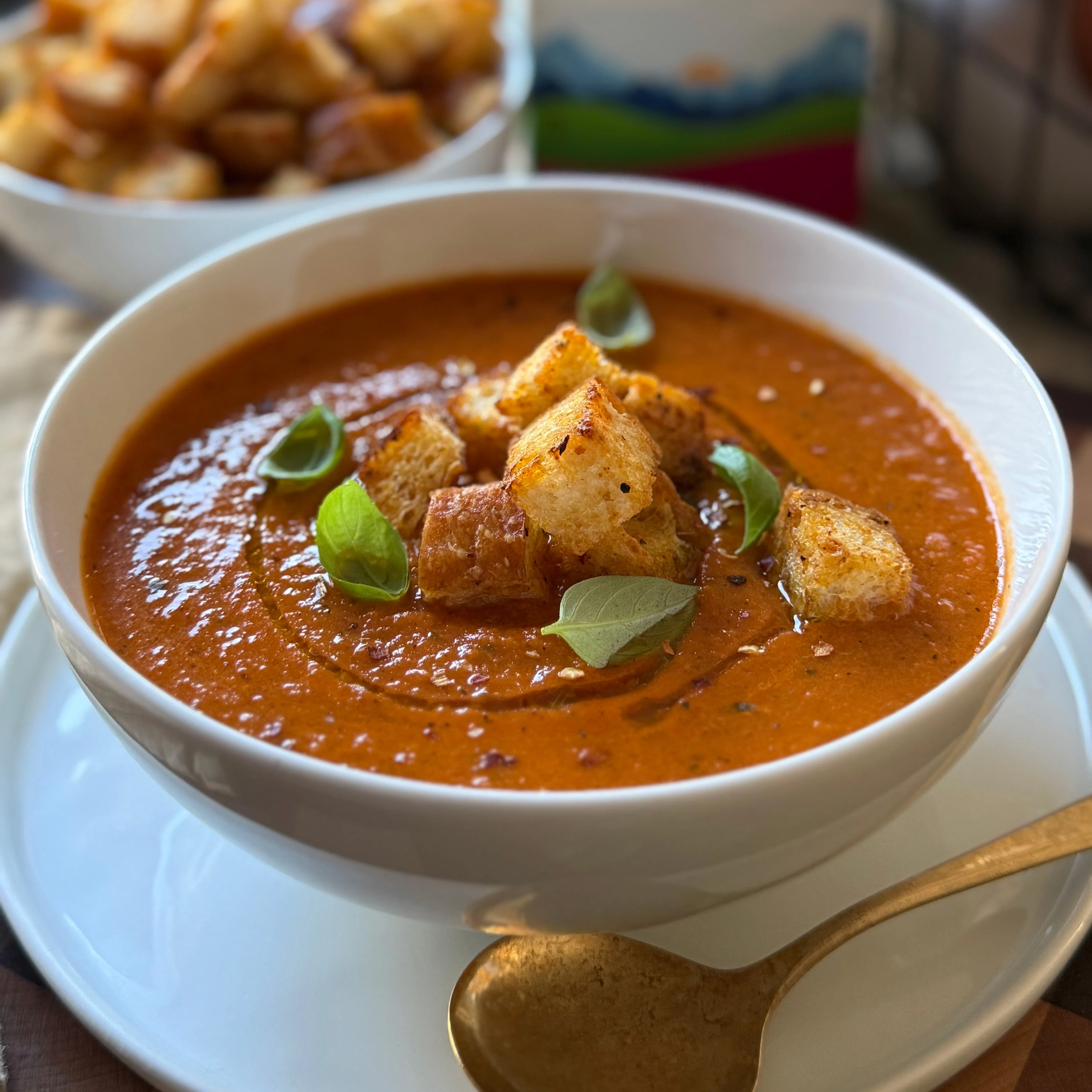 Creamy Roasted Tomato Soup