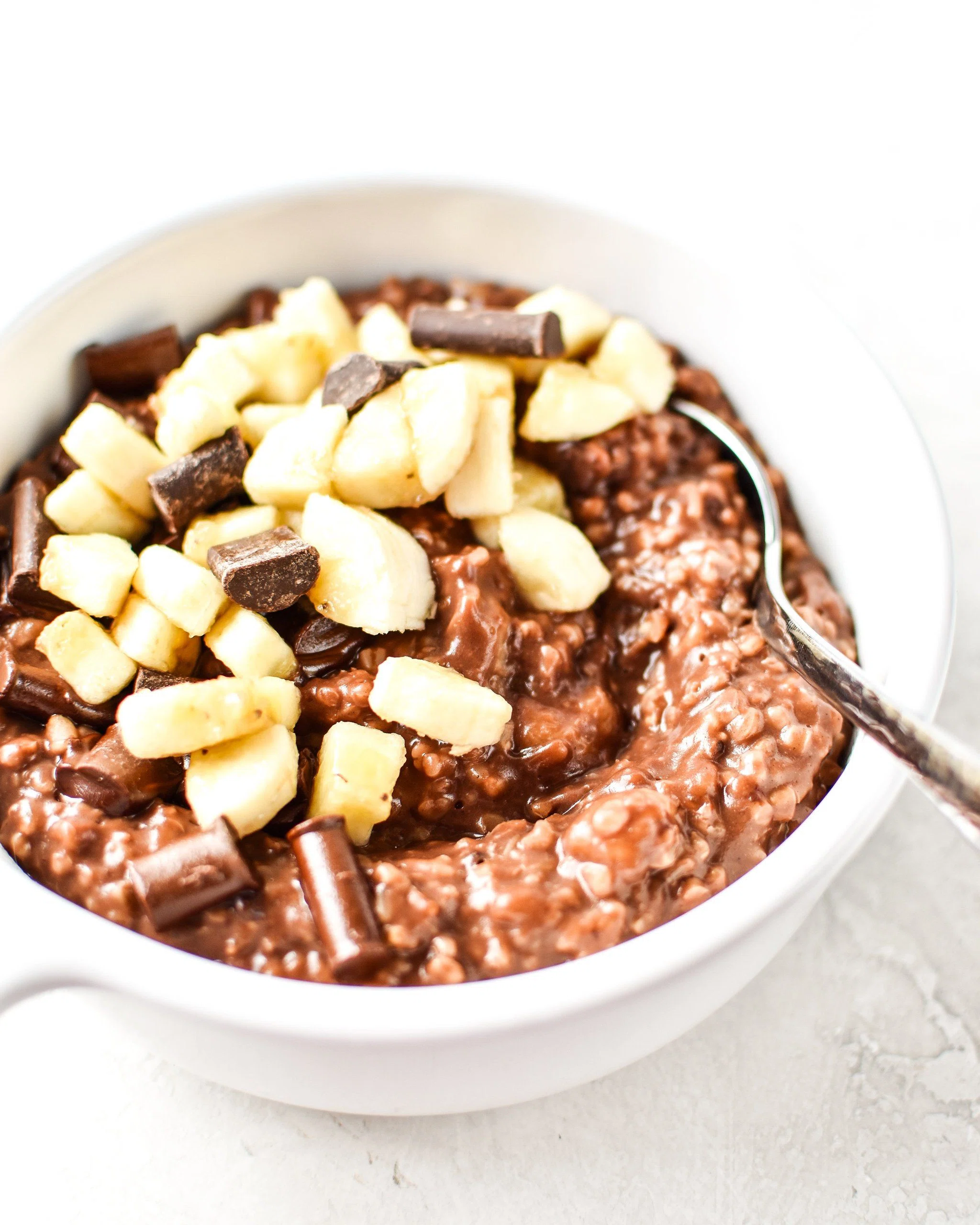 Chocolate Banana Steel Cut Oats
