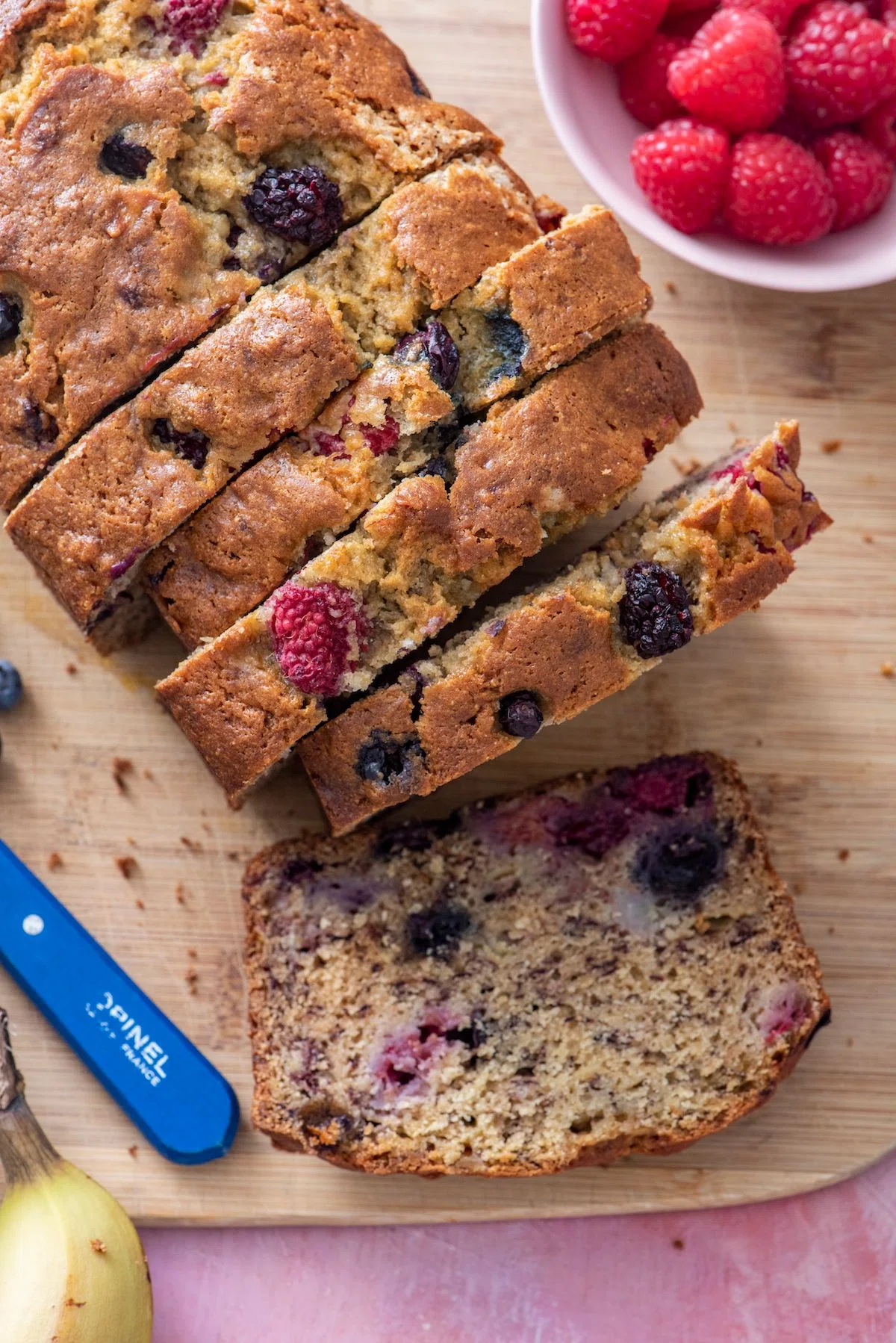 Banana Berry Bread