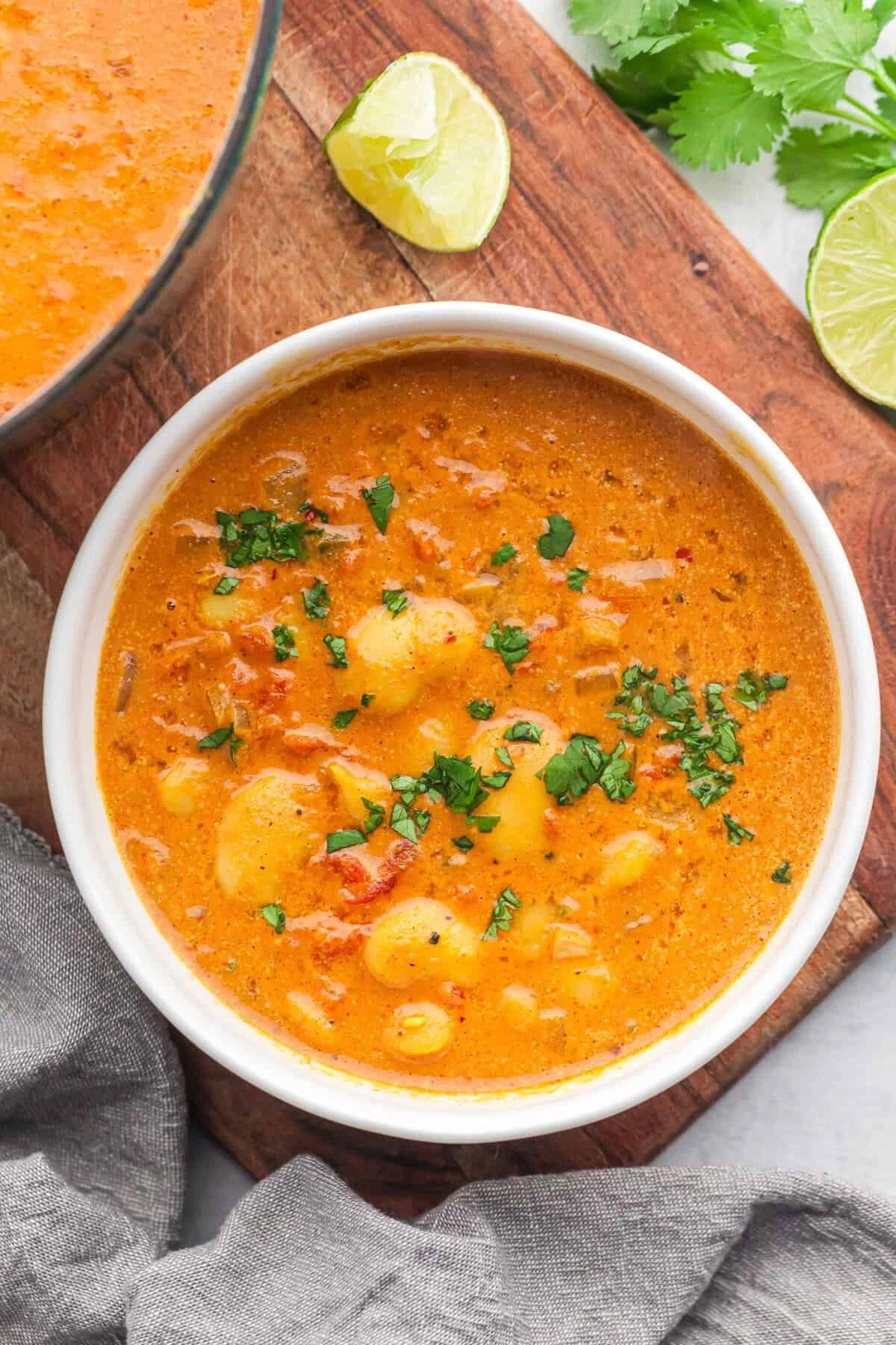 Curried Butter Beans
