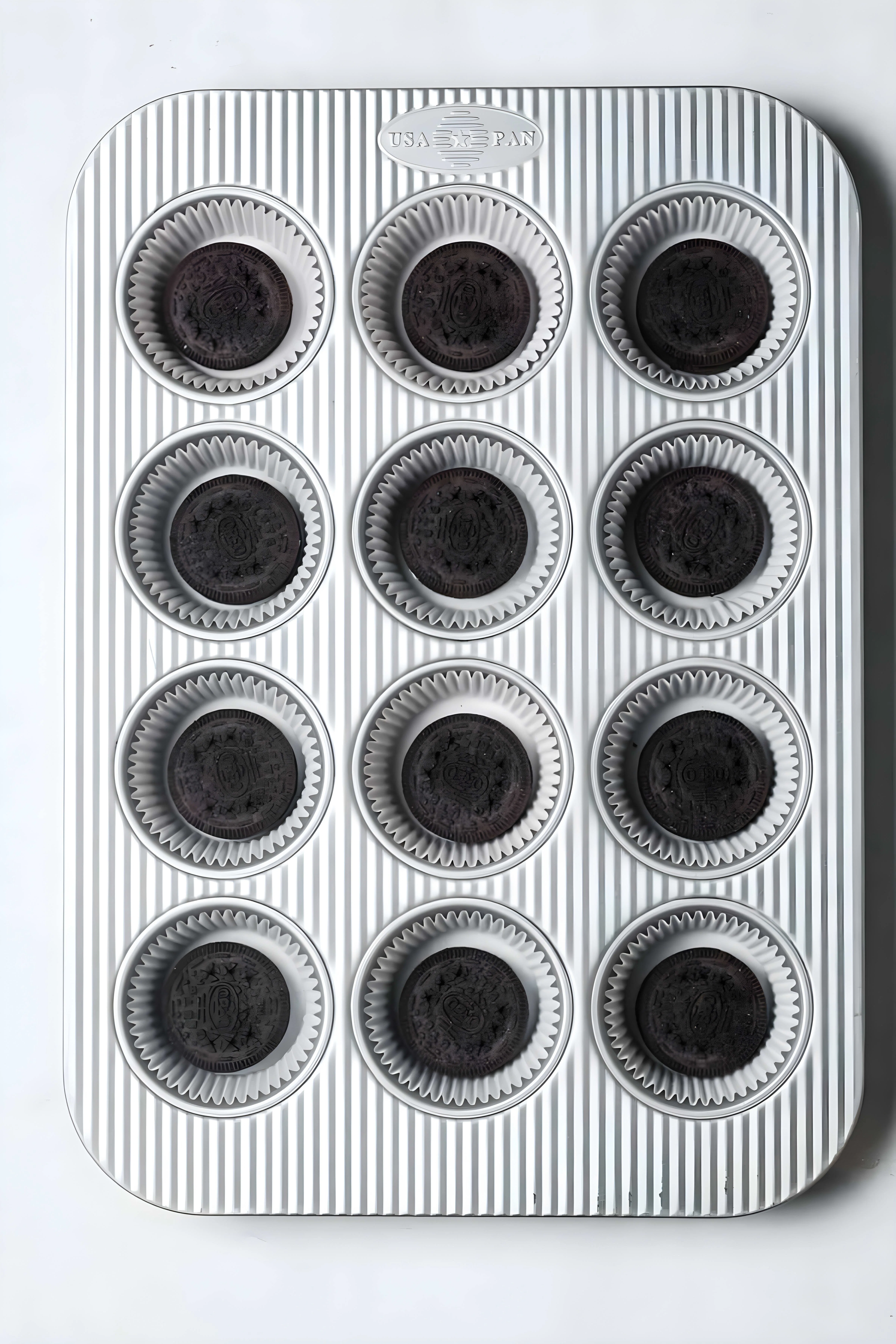Mini Oreo Cheesecakes