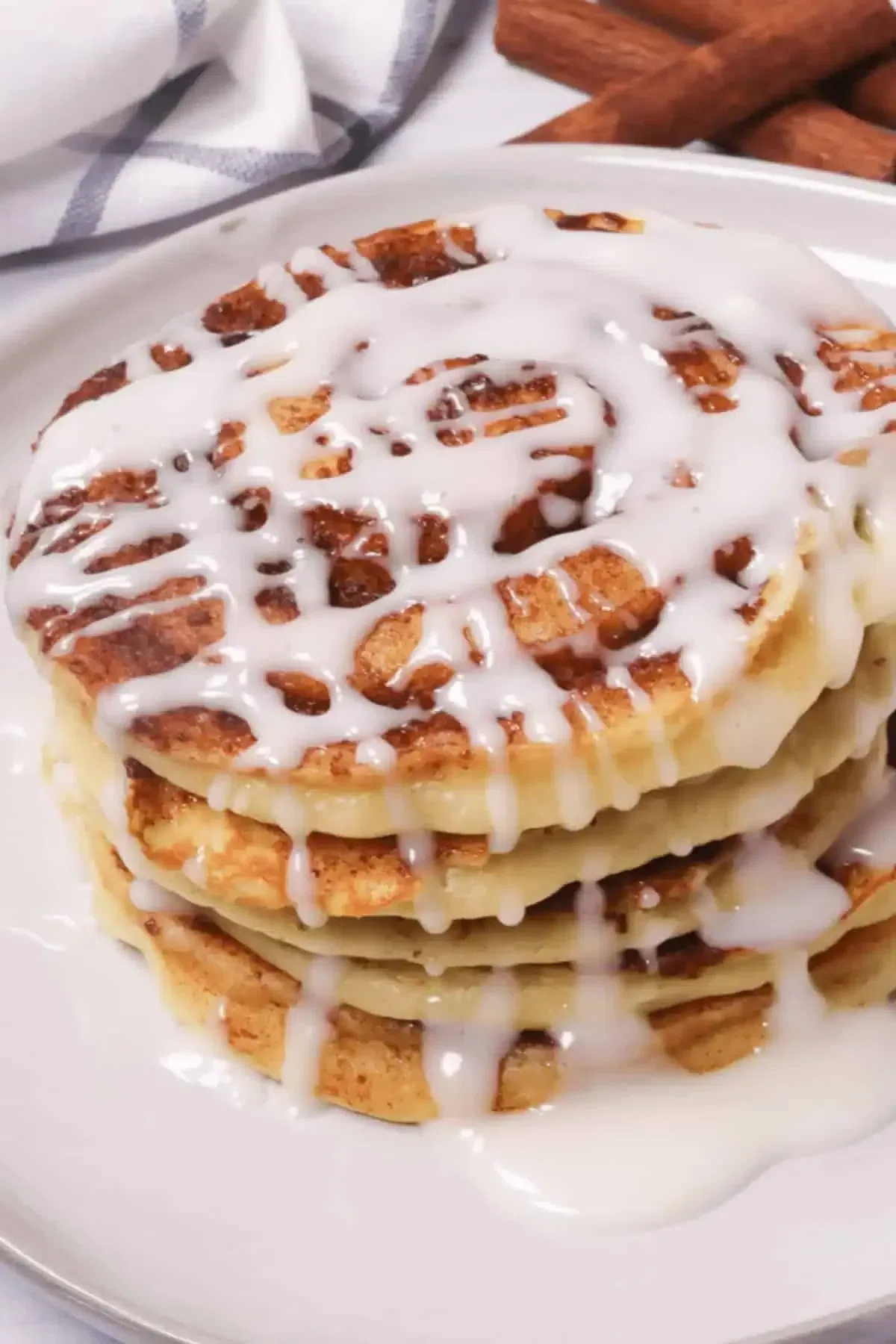 Cinnamon Swirl Pancakes