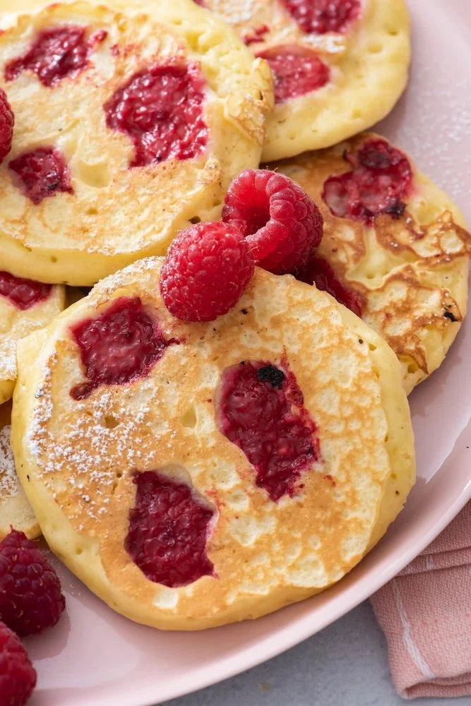 Raspberry Pancakes