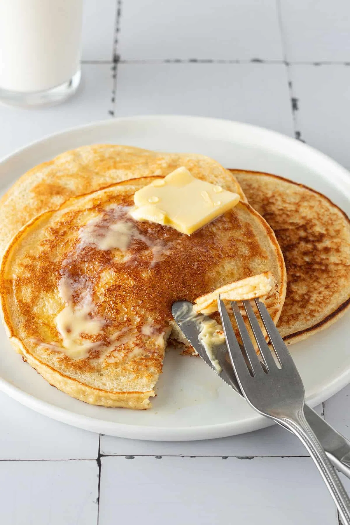 Protein Pancakes with Cottage Cheese