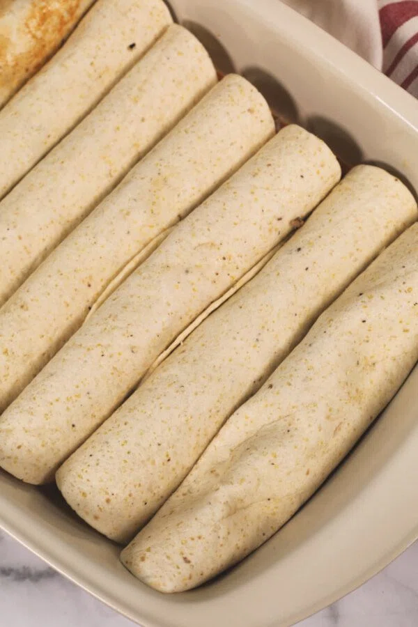 The Best Ground Beef Enchiladas