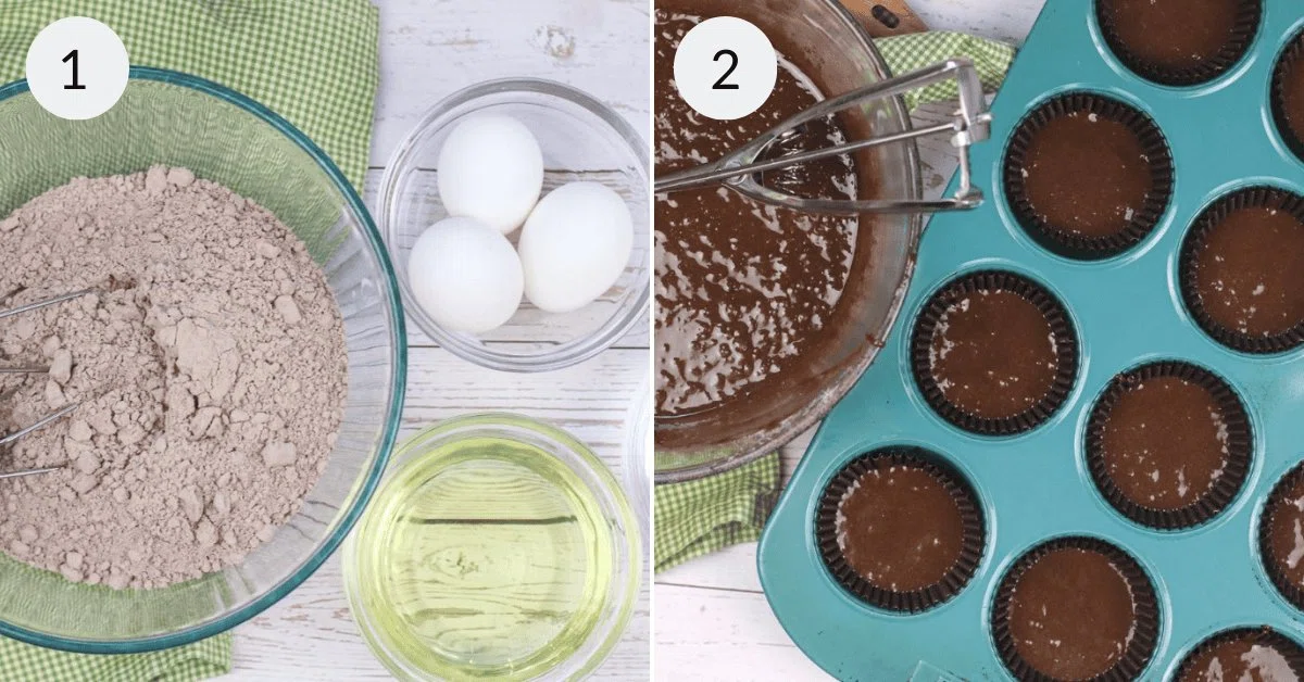 Chocolate Mint Cupcakes