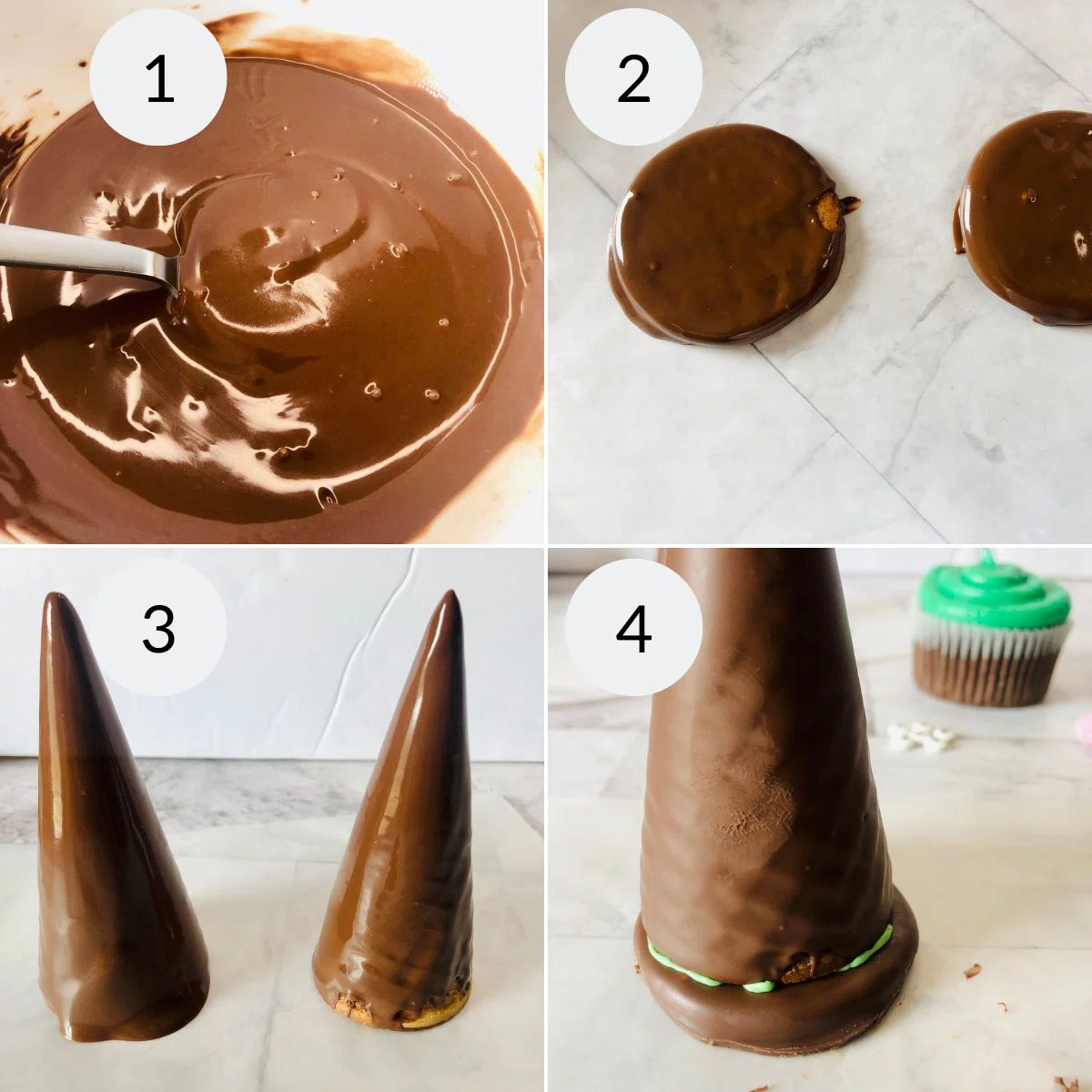 Witches Hat Cupcakes