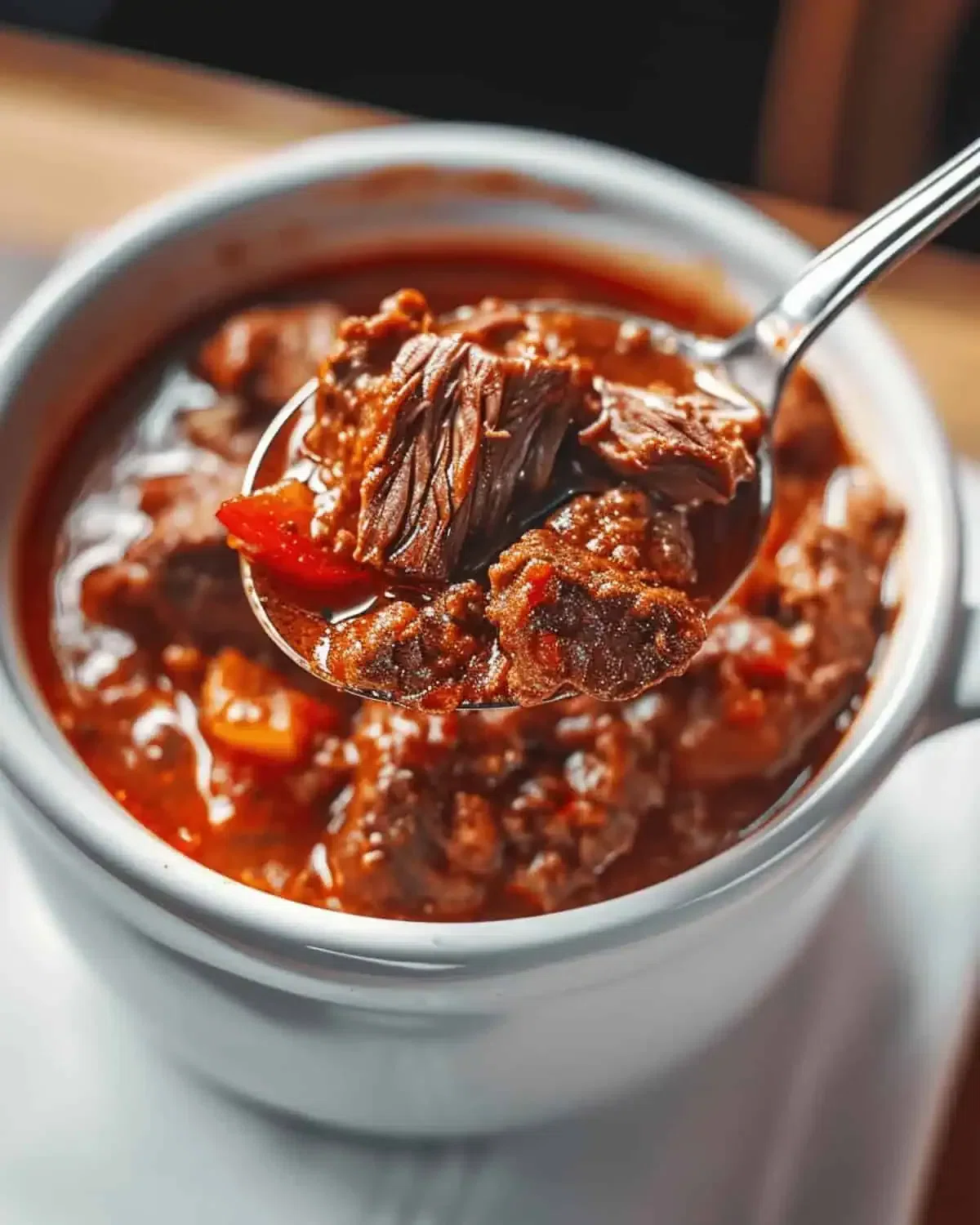 Leftover Brisket Chili