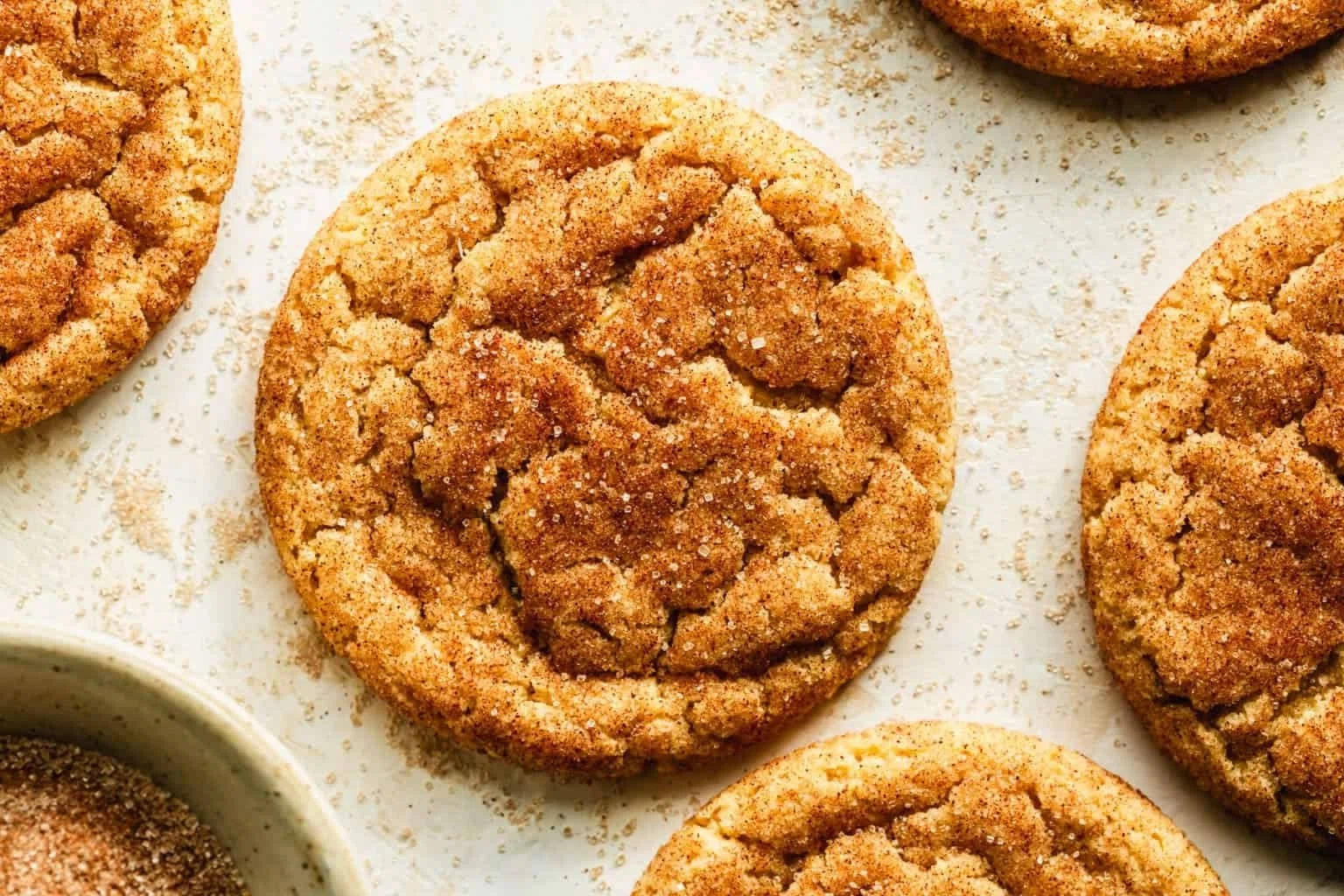 Chewy Small Batch Snickerdoodles