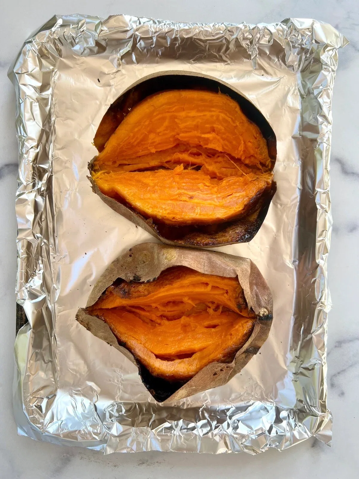 Sweet Potatoes in Orange Cups