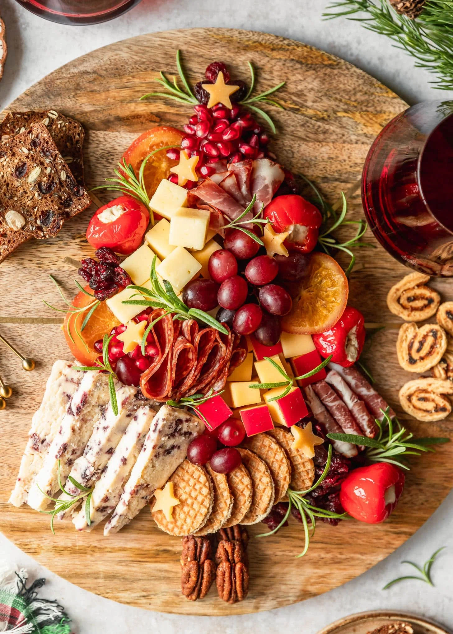 Christmas Tree Charcuterie Board
