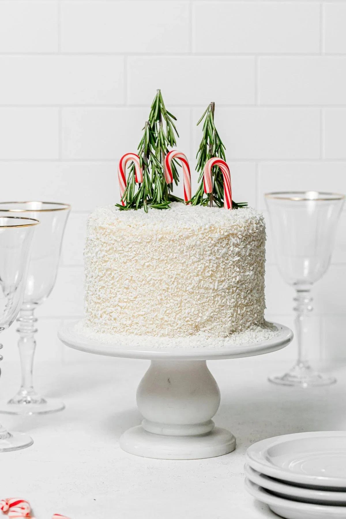 Coconut Snowball Cake