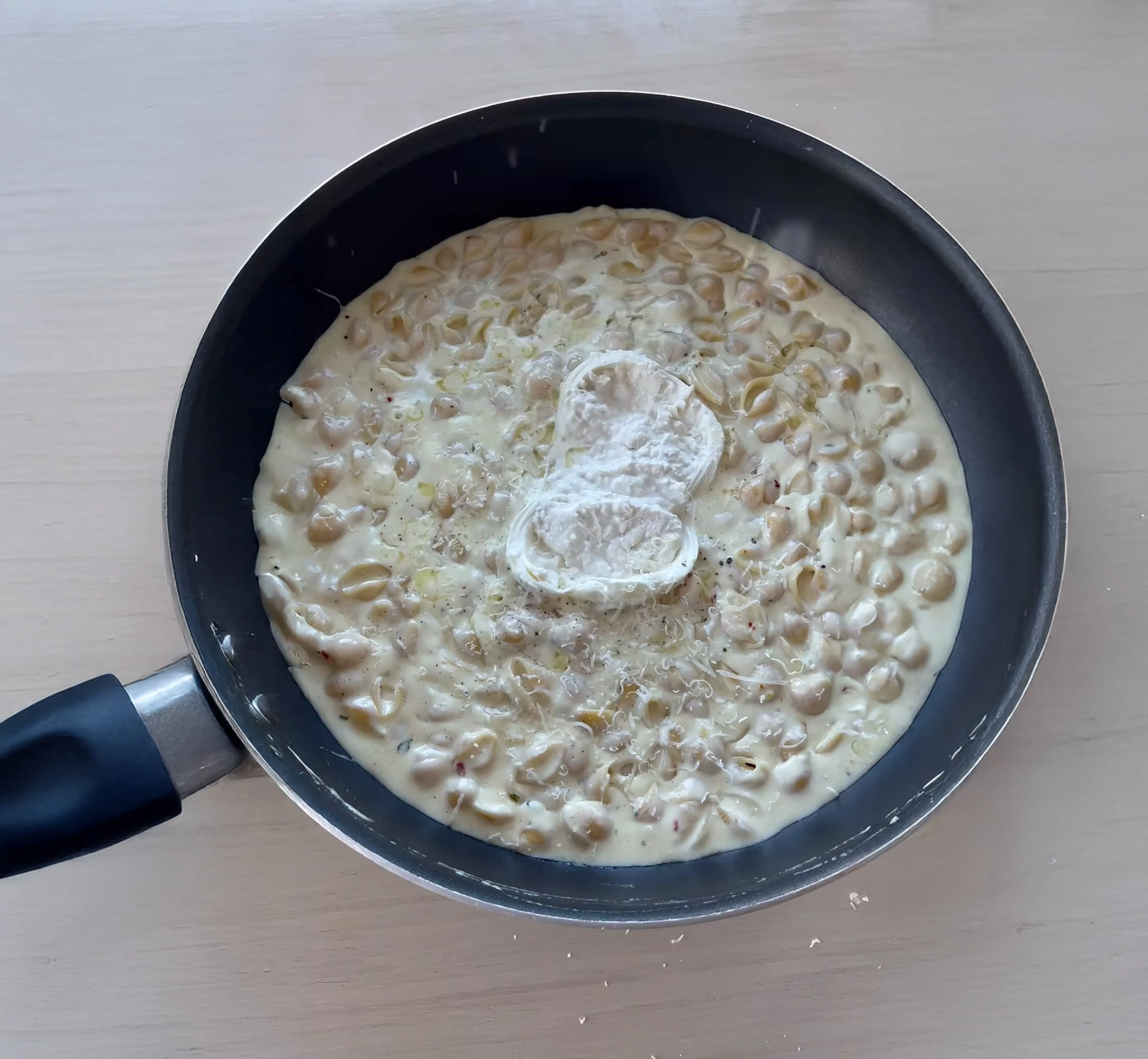 Creamy Truffle Pasta with Truffle Burrata