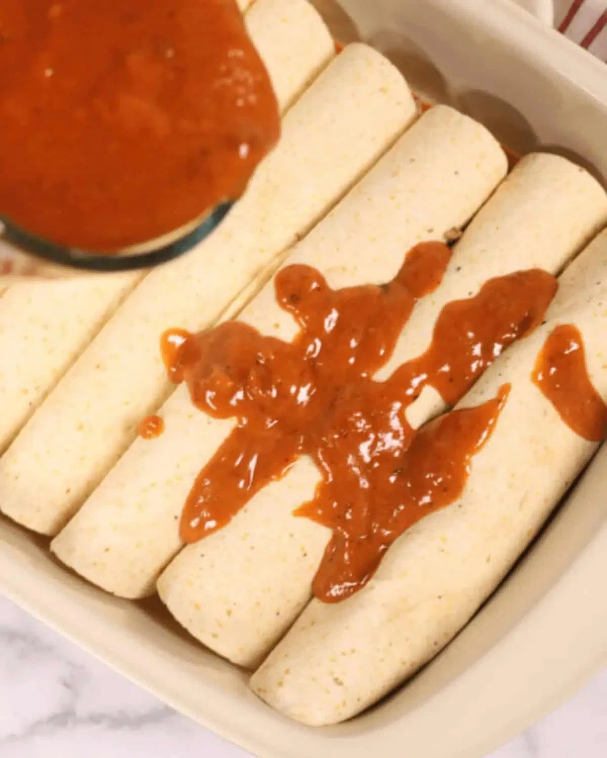 Chicken Enchilada Red Sauce