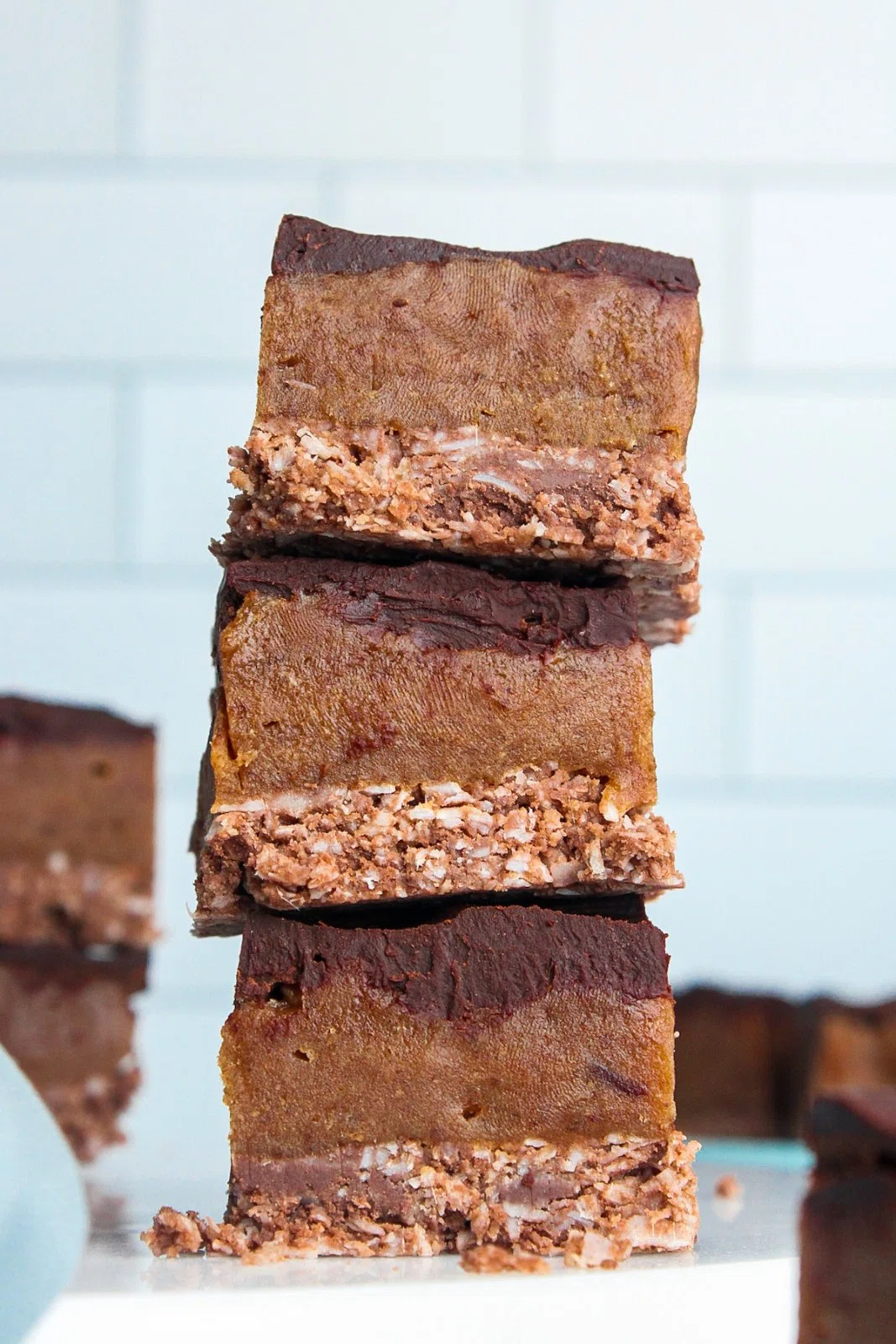 Double Chocolate Caramel Slice
