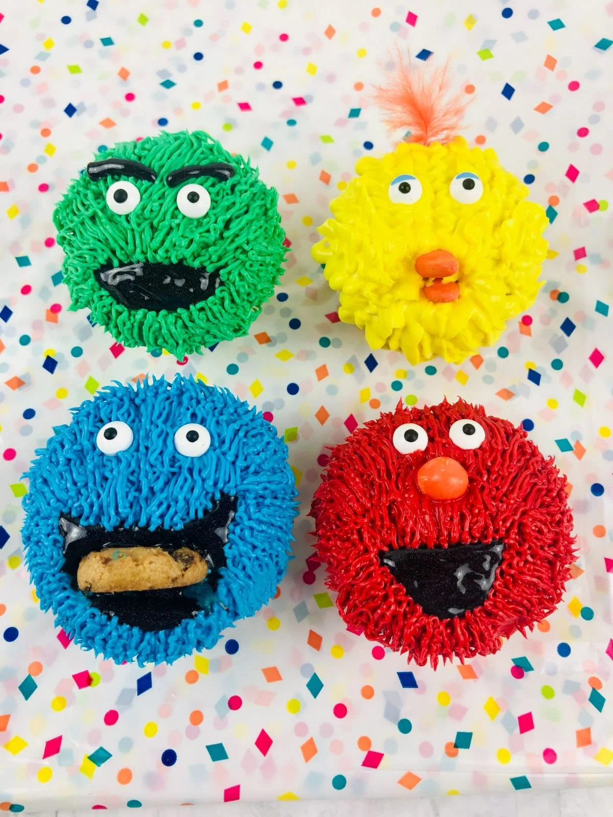 Sesame Street Cupcakes