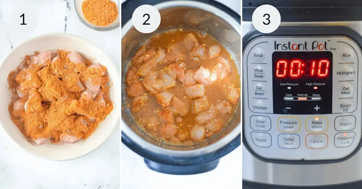 Instant Pot Chicken Tacos