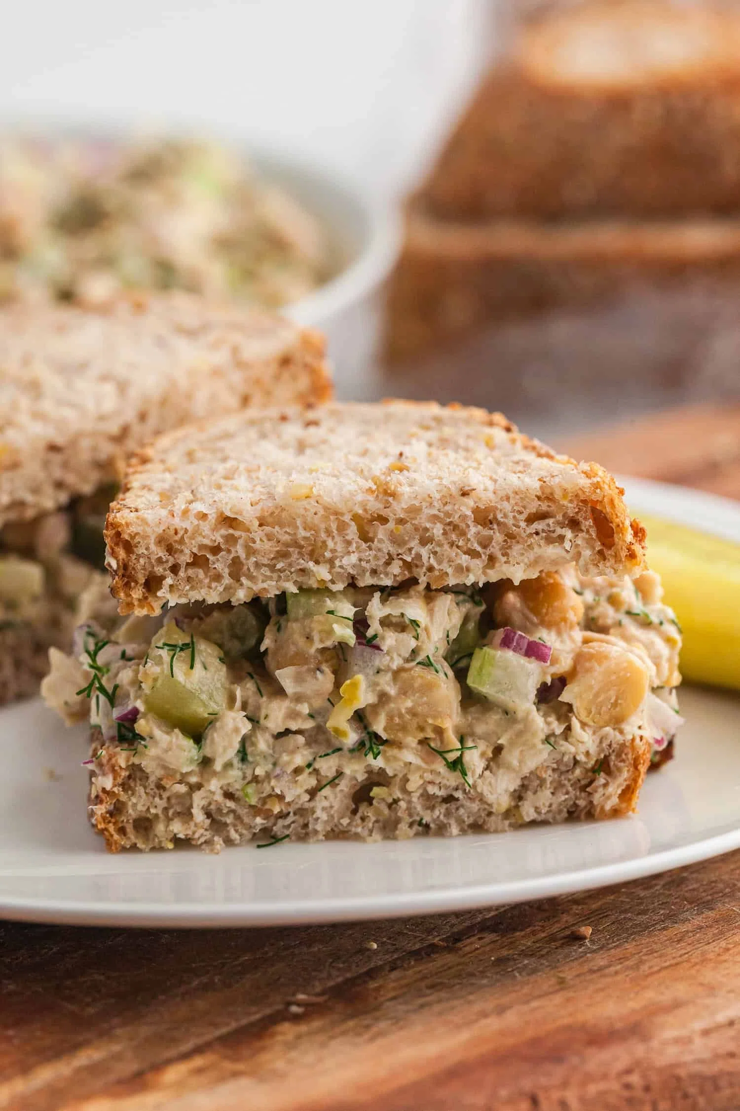 Chickpea Tuna Salad