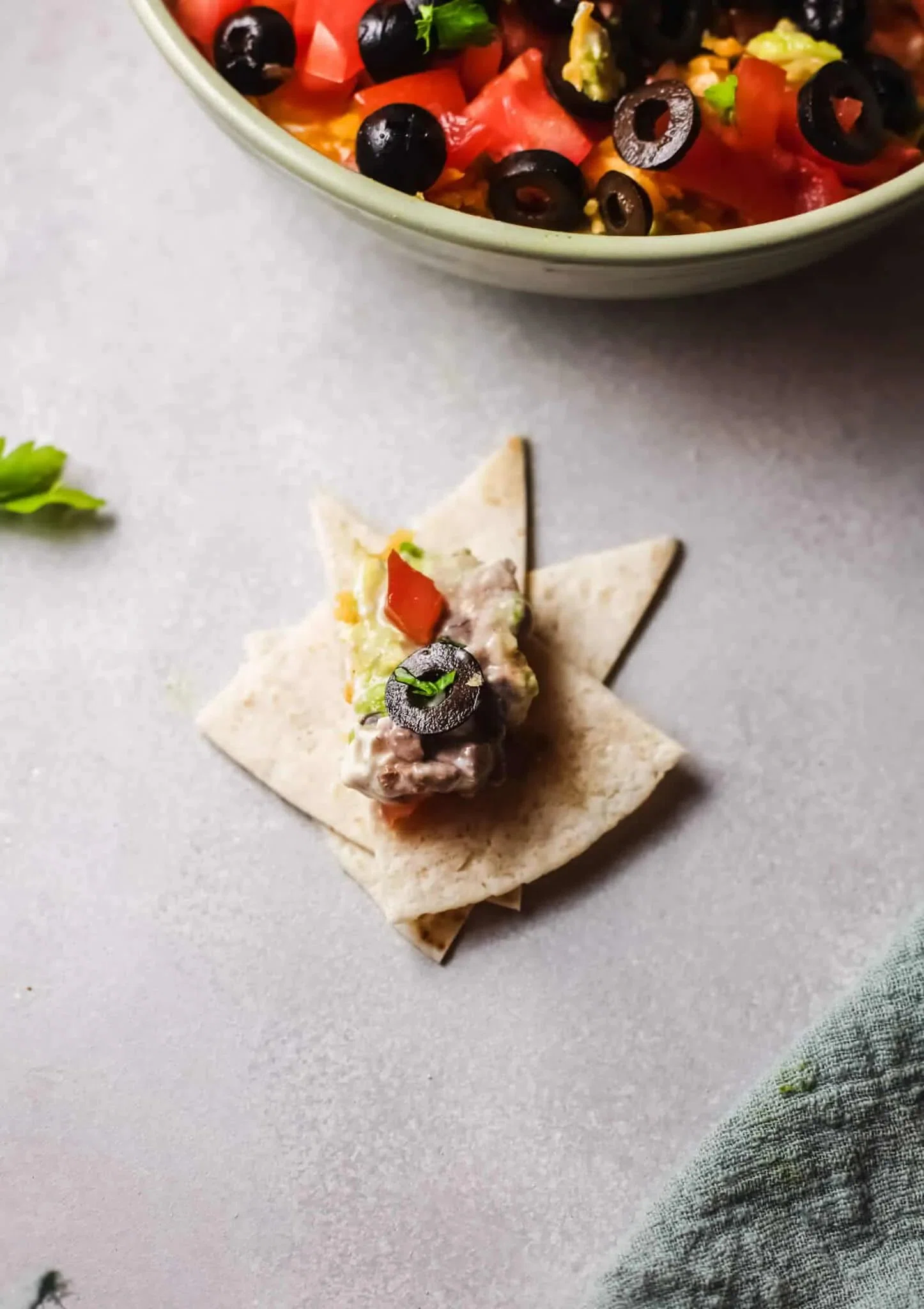 Halloween Taco Dip