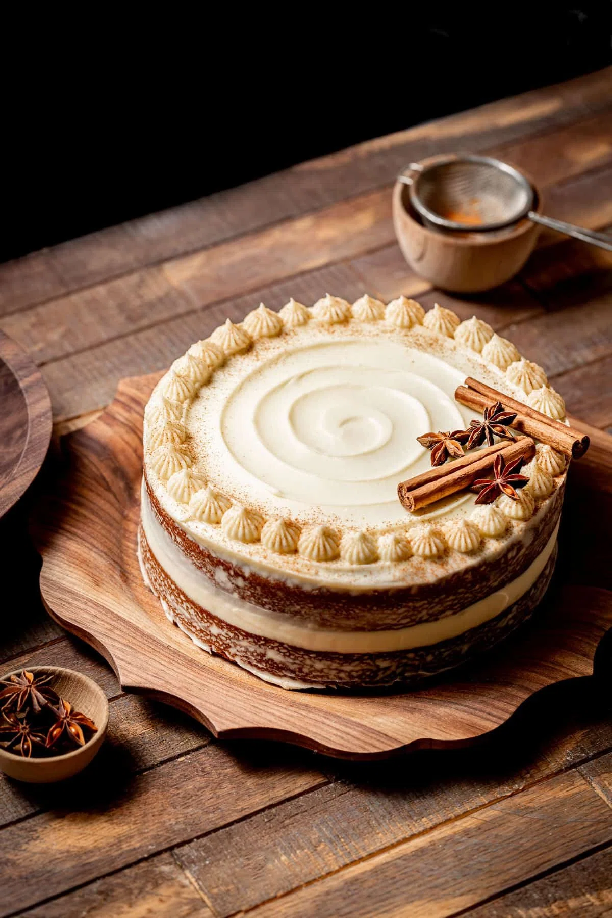 Brown Sugar Chai Cake