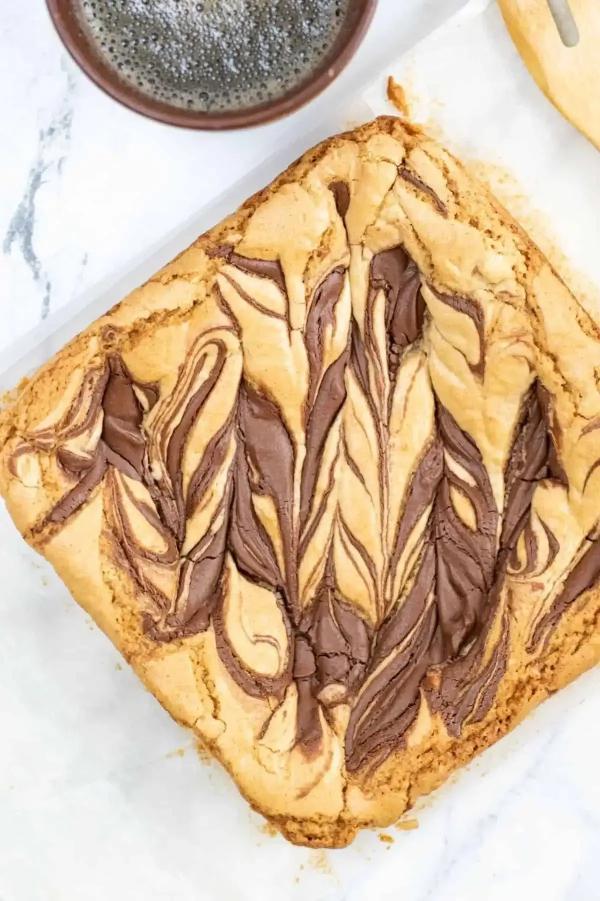 Nutella Brown Butter Blondies