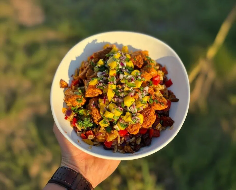 Costa Rica-Inspired High Protein Chicken Bowl