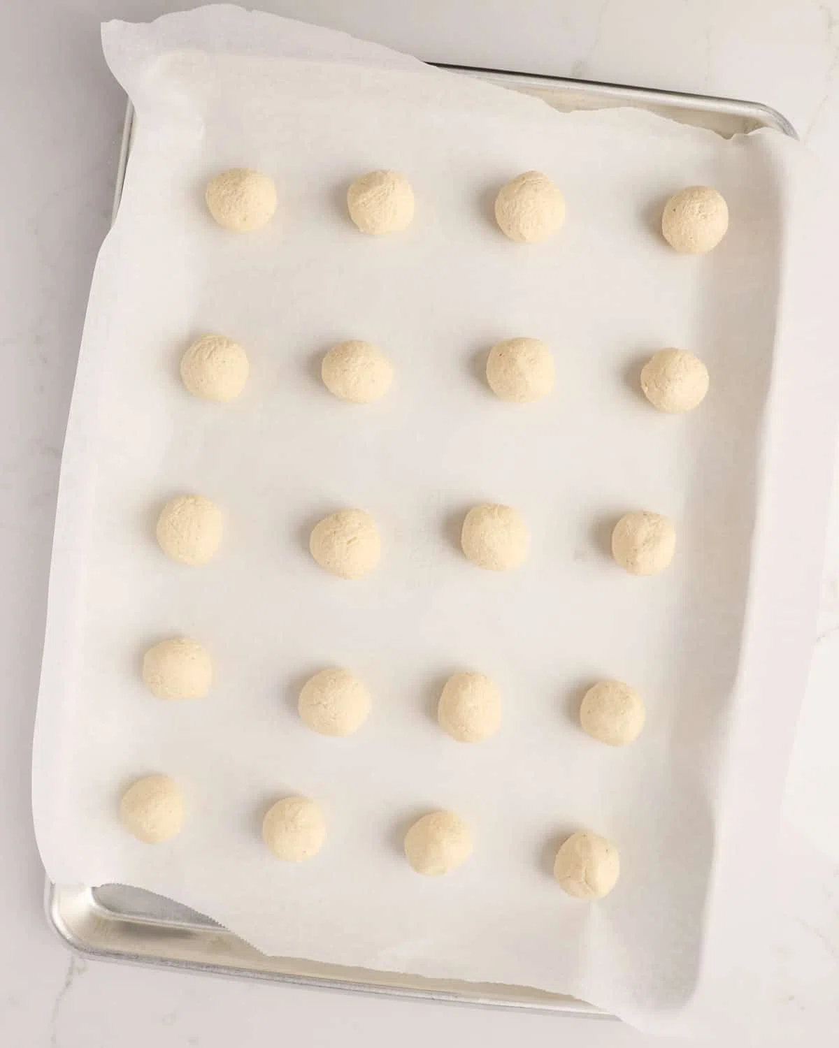 Eggnog Shortbread Cookies