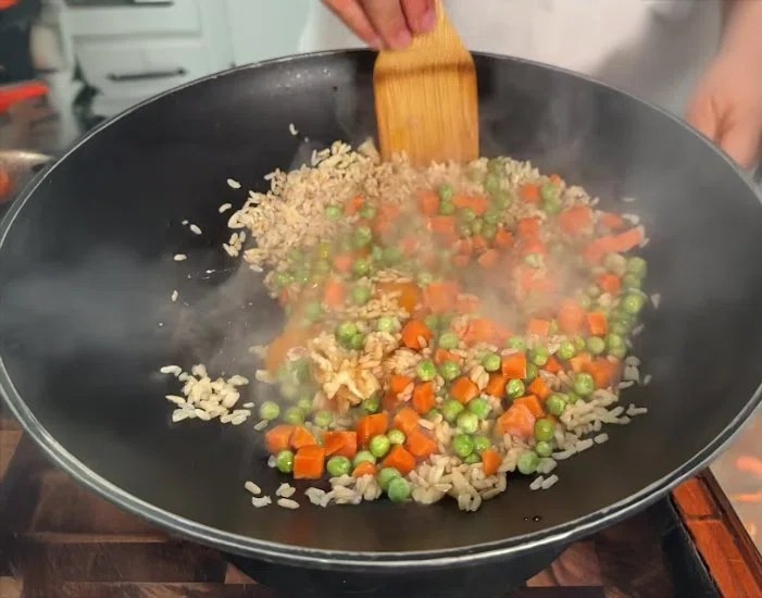 High Protein Crispy Orange Chicken Bowls